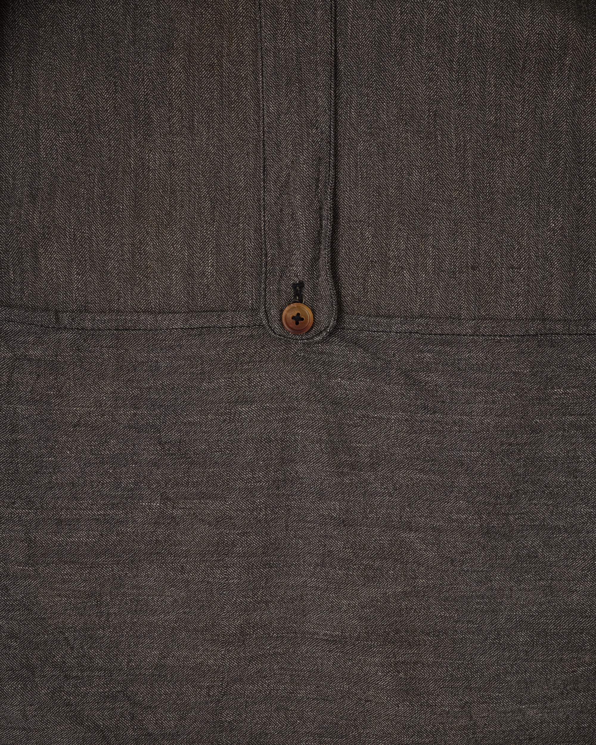 ［~30’s］French Vintage Salt & Pepper HBT Cotton Hunting Jacket