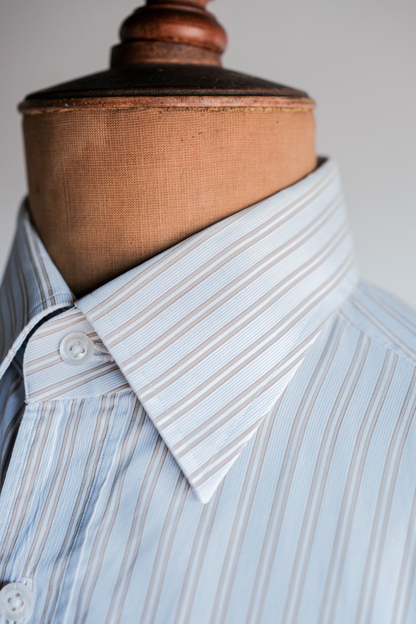 ［~00's］Old ARNYS PARIS Cotton Striped Dress Shirt Size.40