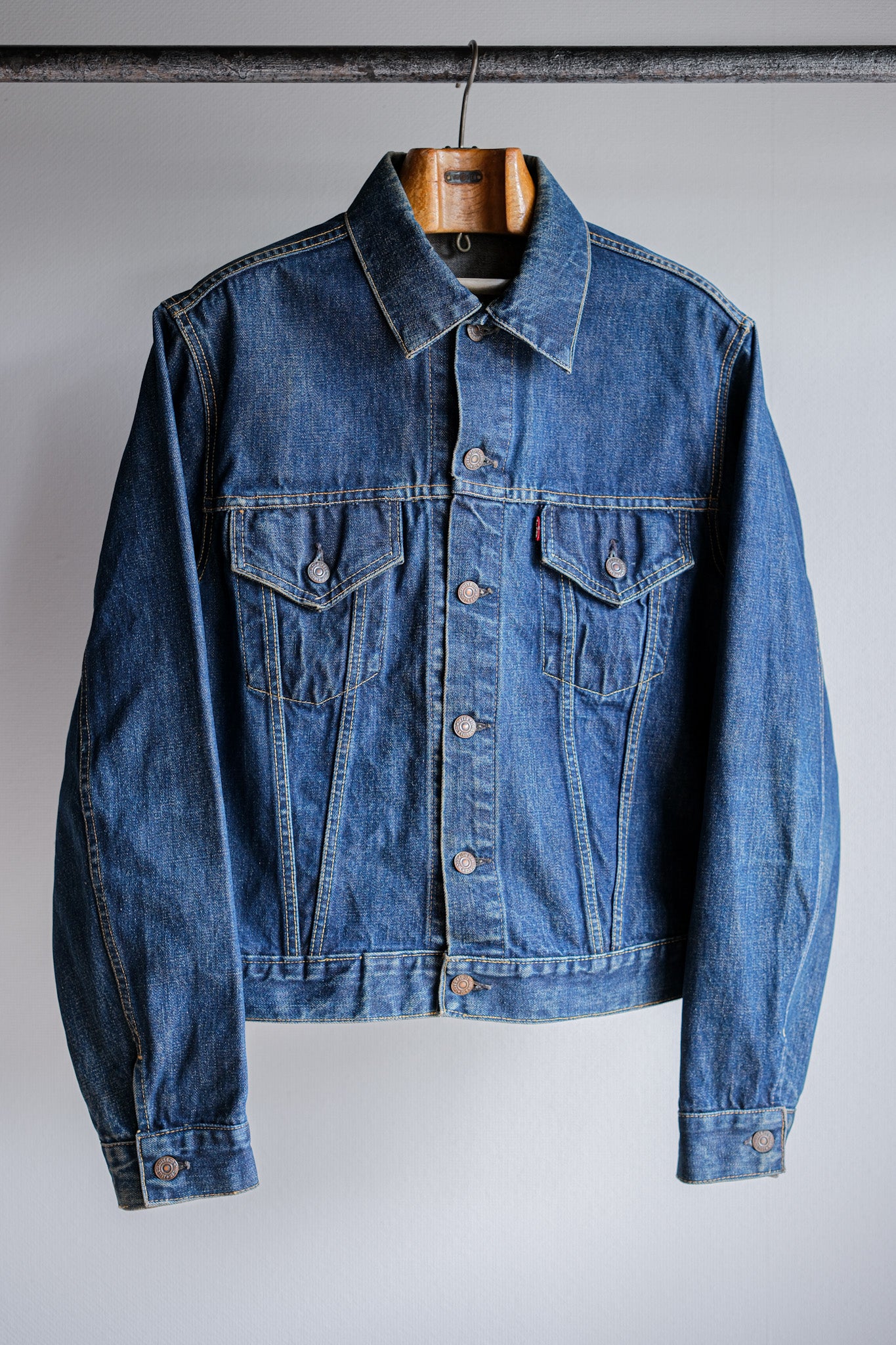 ［~60's］Vintage Levi's 557 Denim Jacket "Big E"