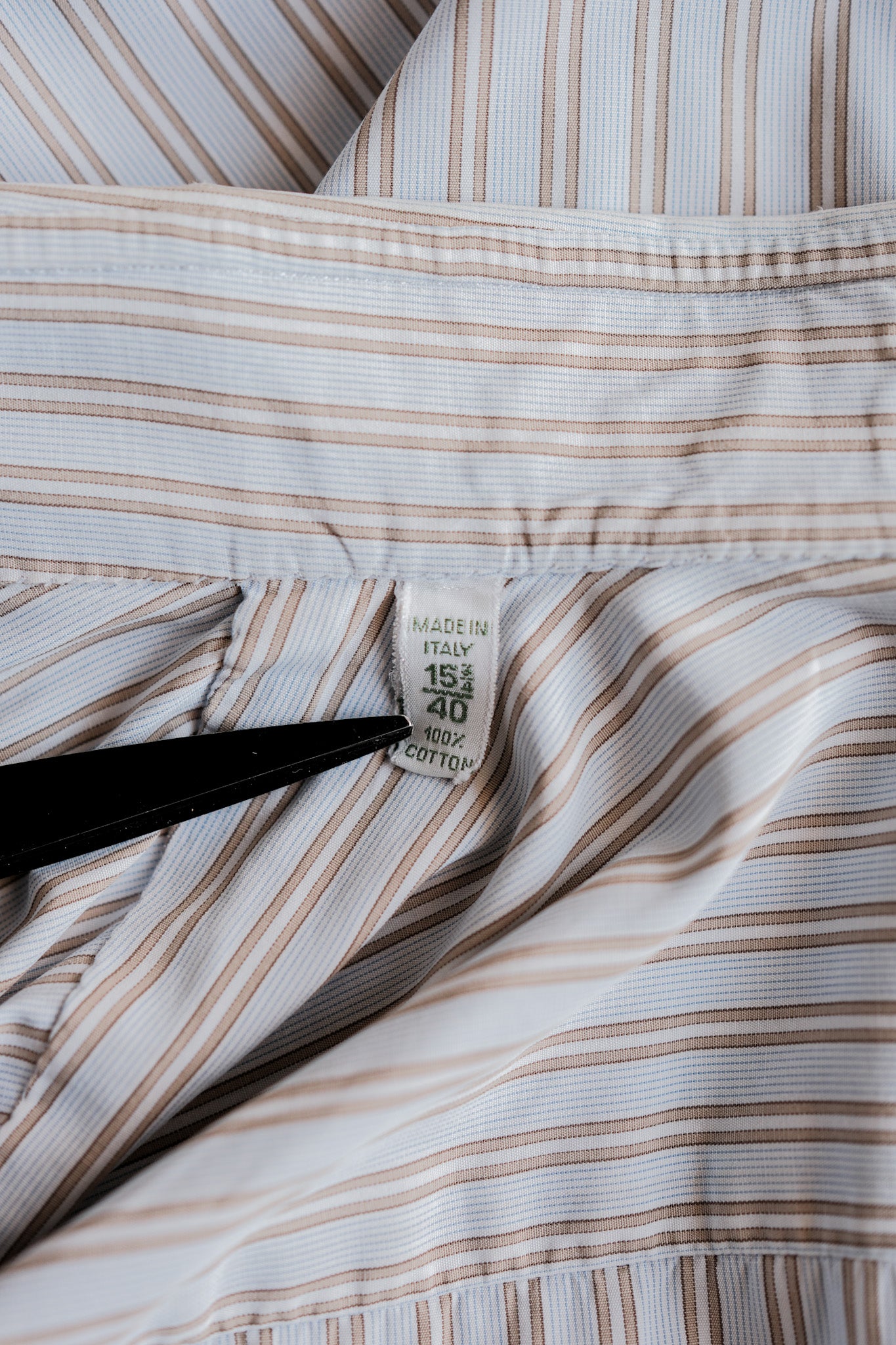［~00's］Old ARNYS PARIS Cotton Striped Dress Shirt Size.40
