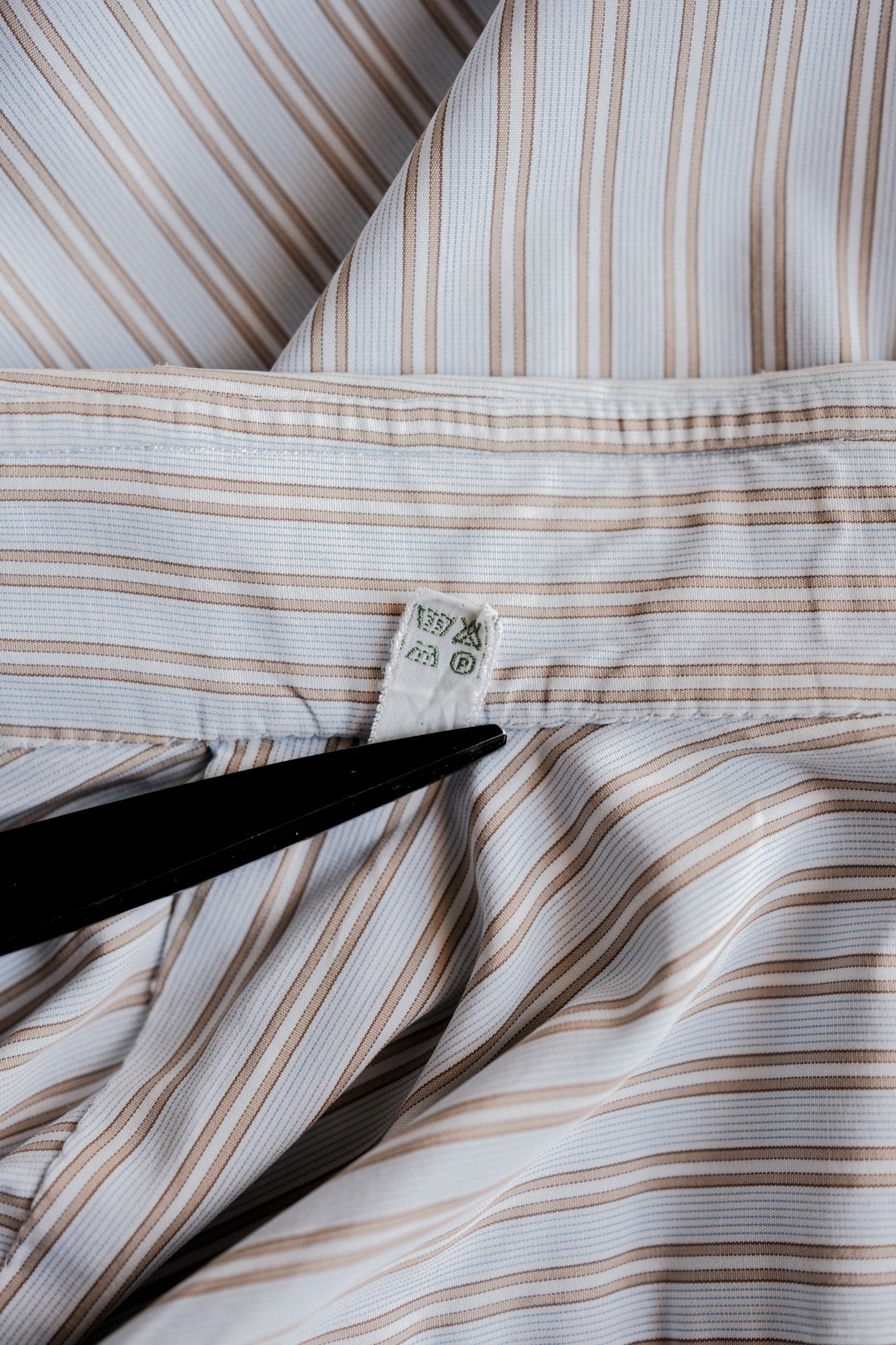 ［~00's］Old ARNYS PARIS Cotton Striped Dress Shirt Size.40