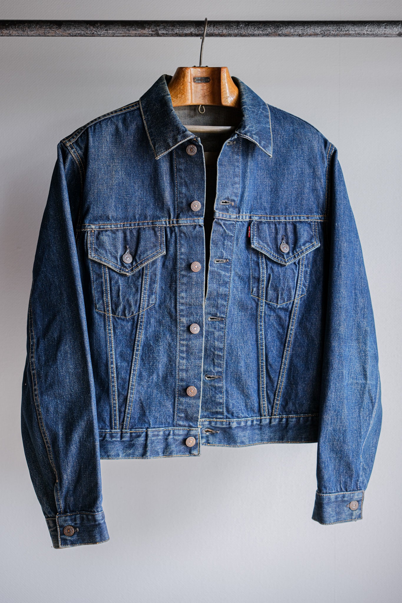 ［~60's］Vintage Levi's 557 Denim Jacket "Big E"