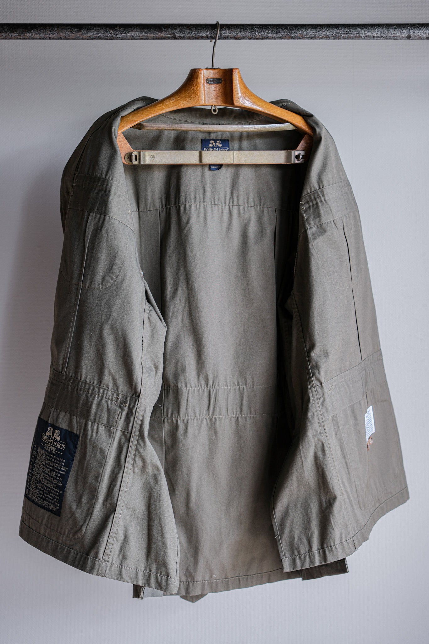 【~90's】Vintage Willis&Geiger Bush Poplin Selous Jacket Size.M "Made in U.S.A."