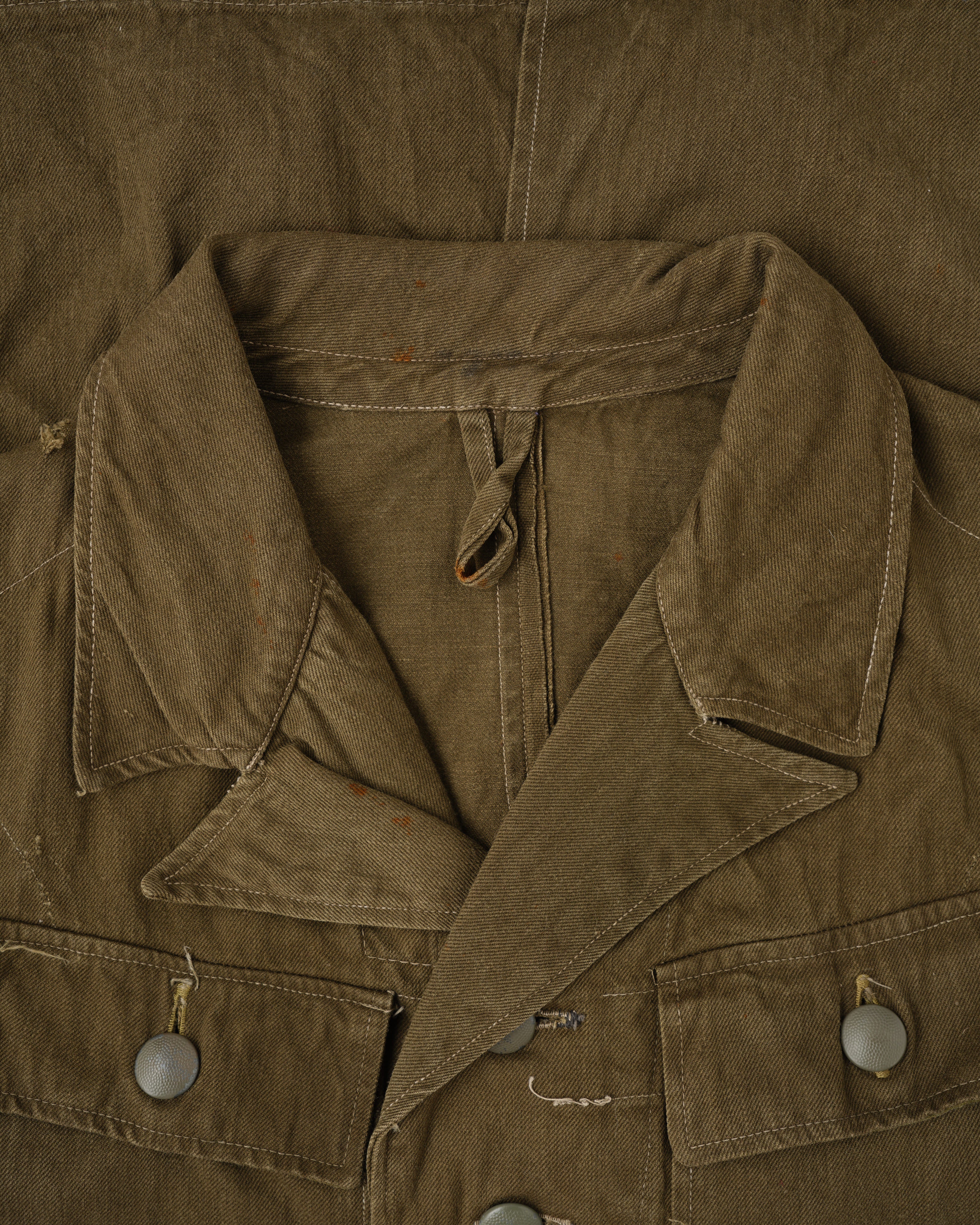 【~40’s】WWII German Army & Afrika Korps M43 Tropical Field Jacket "Wehrmacht" "DAK"