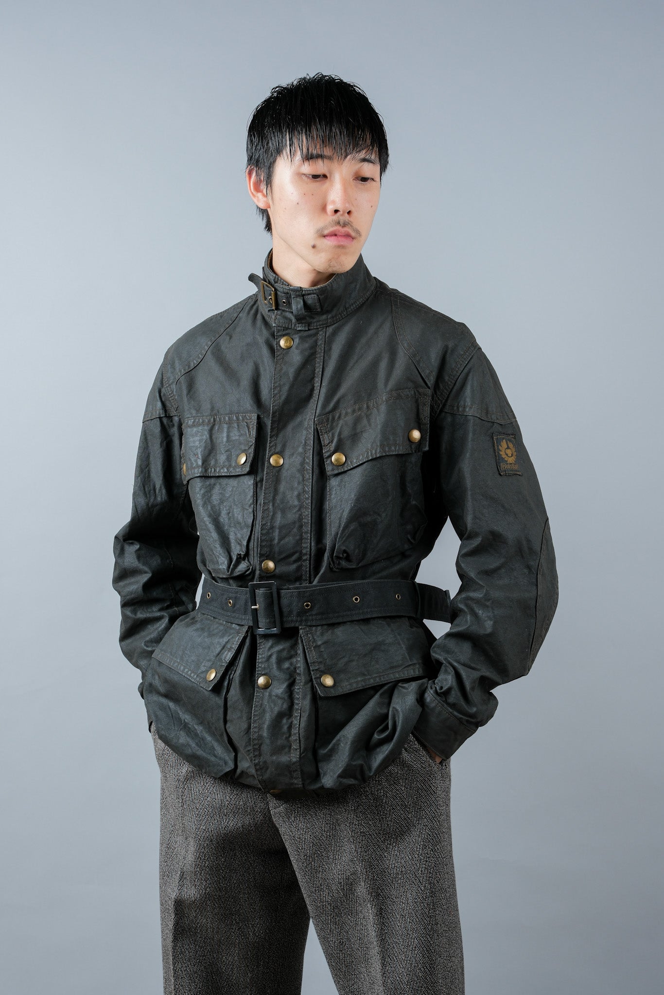 ［~70's］Vintage Belstaff Waxed Cotton Jacket "TRIALMASTER"