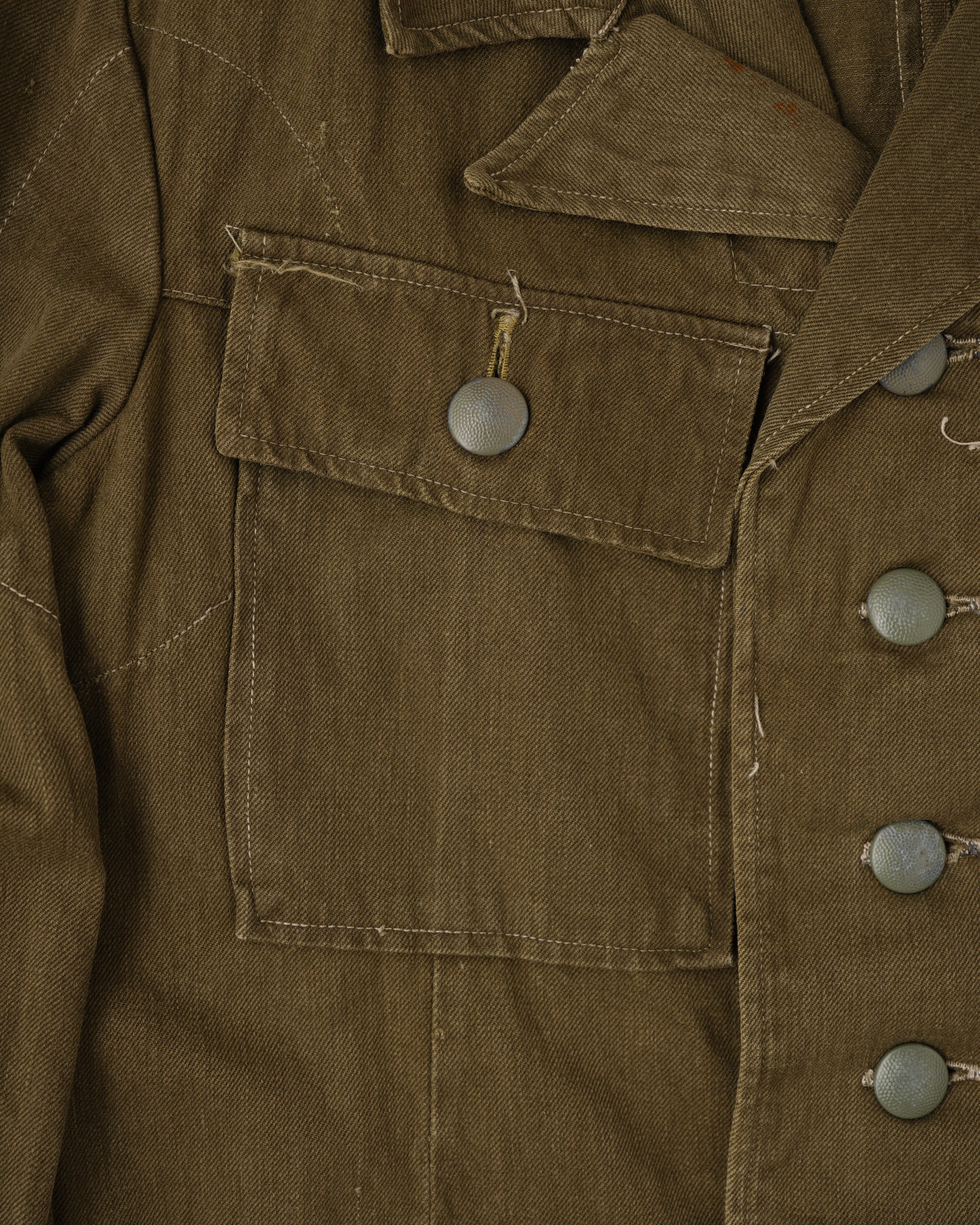 ［~40’s］WWII German Army & Afrika Korps M43 Tropical Field Jacket "Wehrmacht" "DAK"