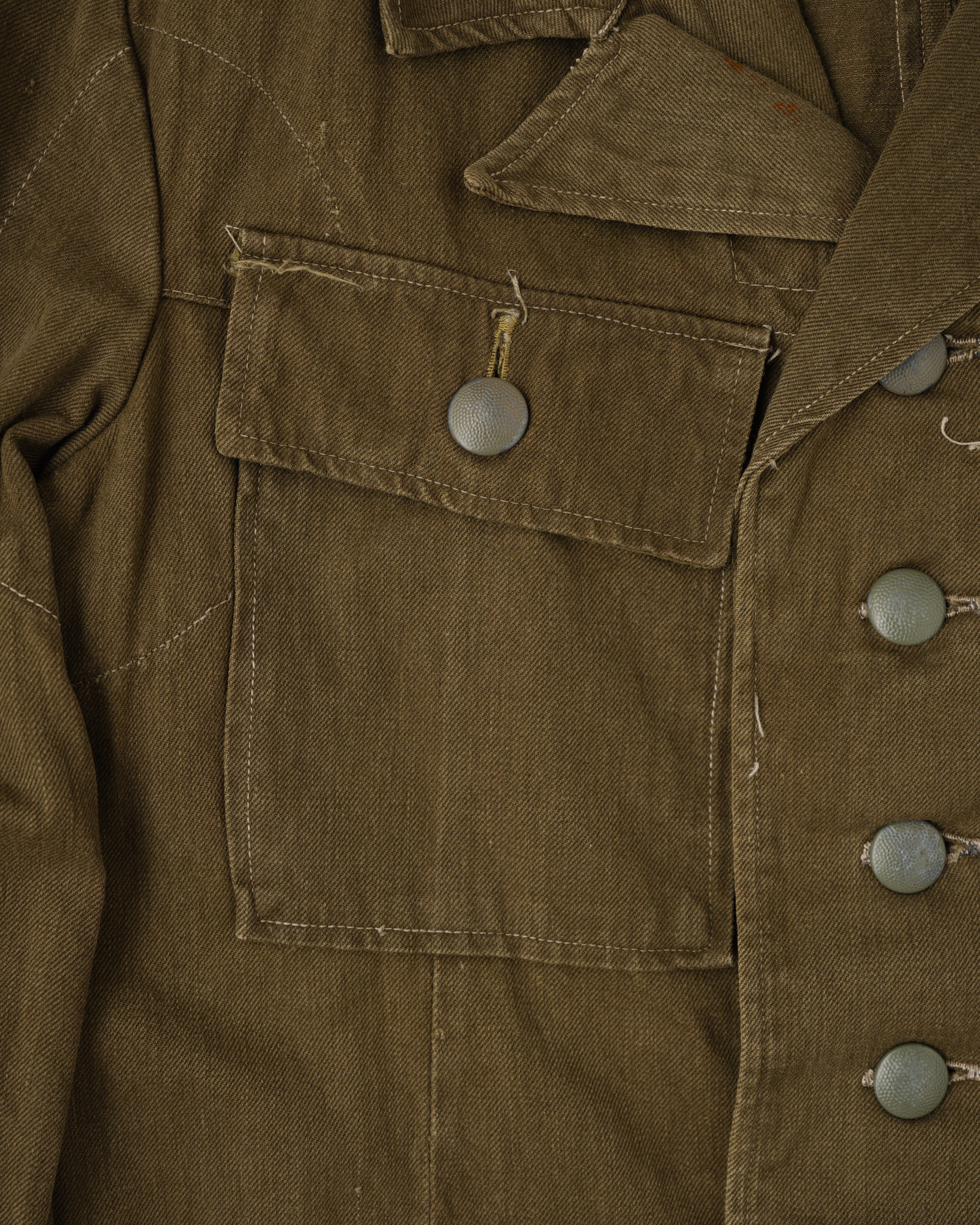 【~40’s】WWII German Army & Afrika Korps M43 Tropical Field Jacket "Wehrmacht" "DAK"