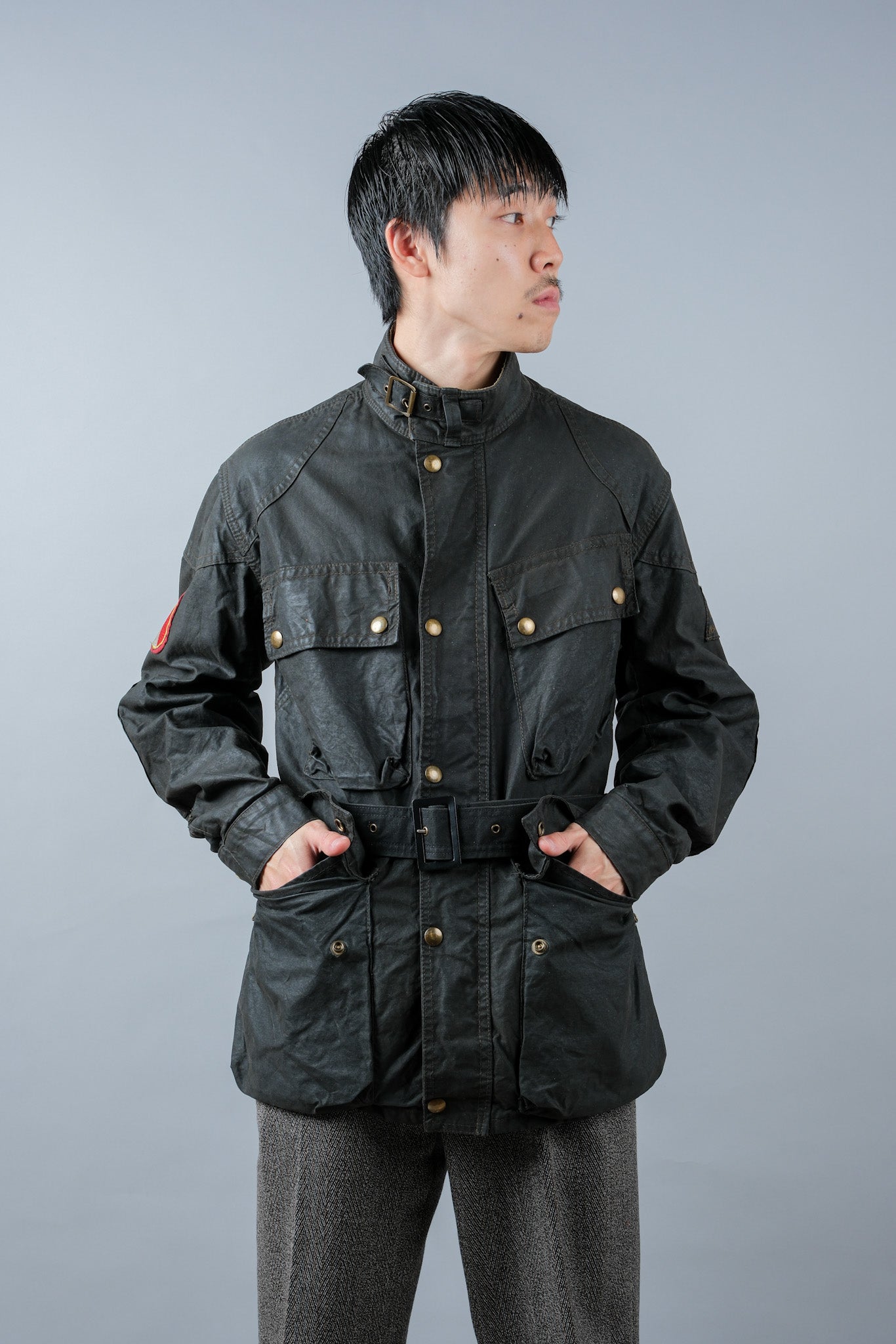 ［~70's］Vintage Belstaff Waxed Cotton Jacket "TRIALMASTER"