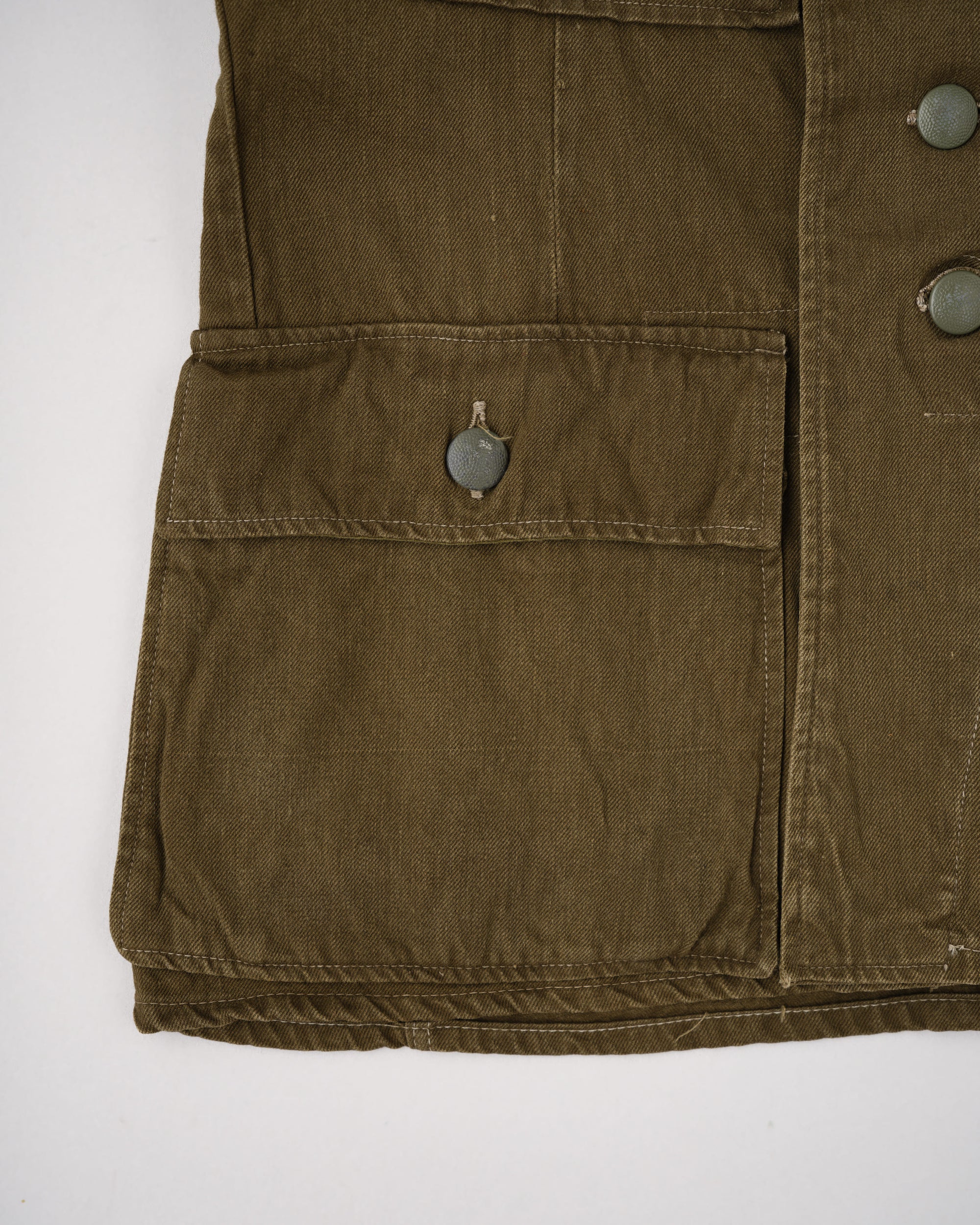 ［~40’s］WWII German Army & Afrika Korps M43 Tropical Field Jacket "Wehrmacht" "DAK"
