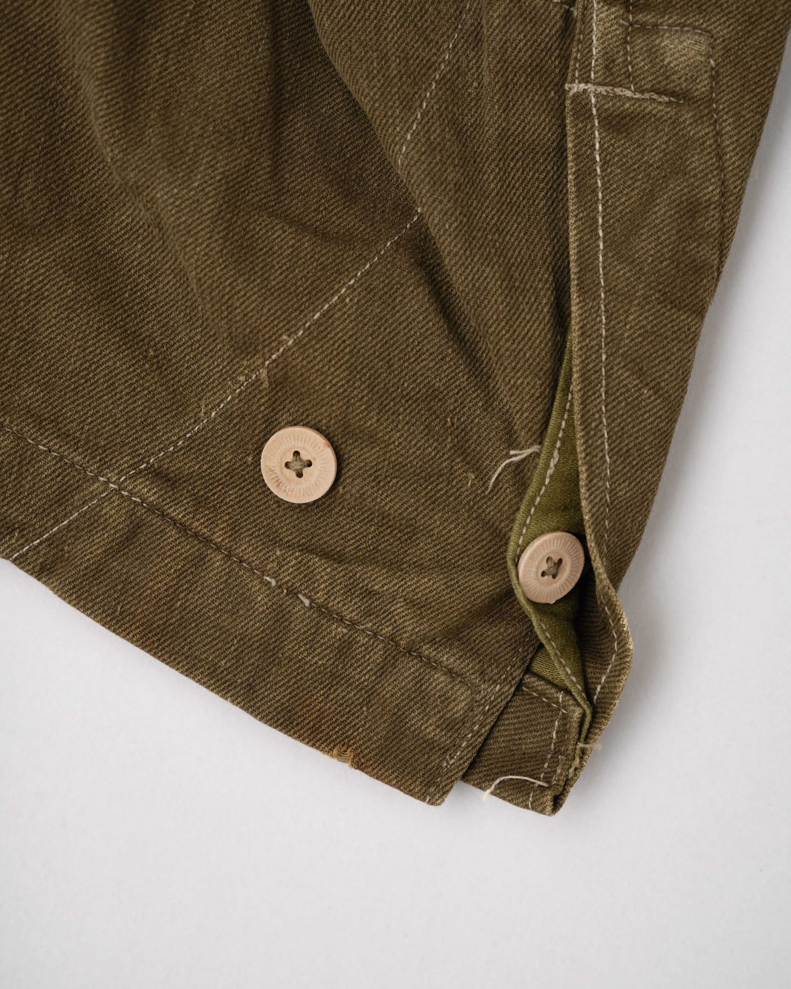 【~40’s】WWII German Army & Afrika Korps M43 Tropical Field Jacket "Wehrmacht" "DAK"