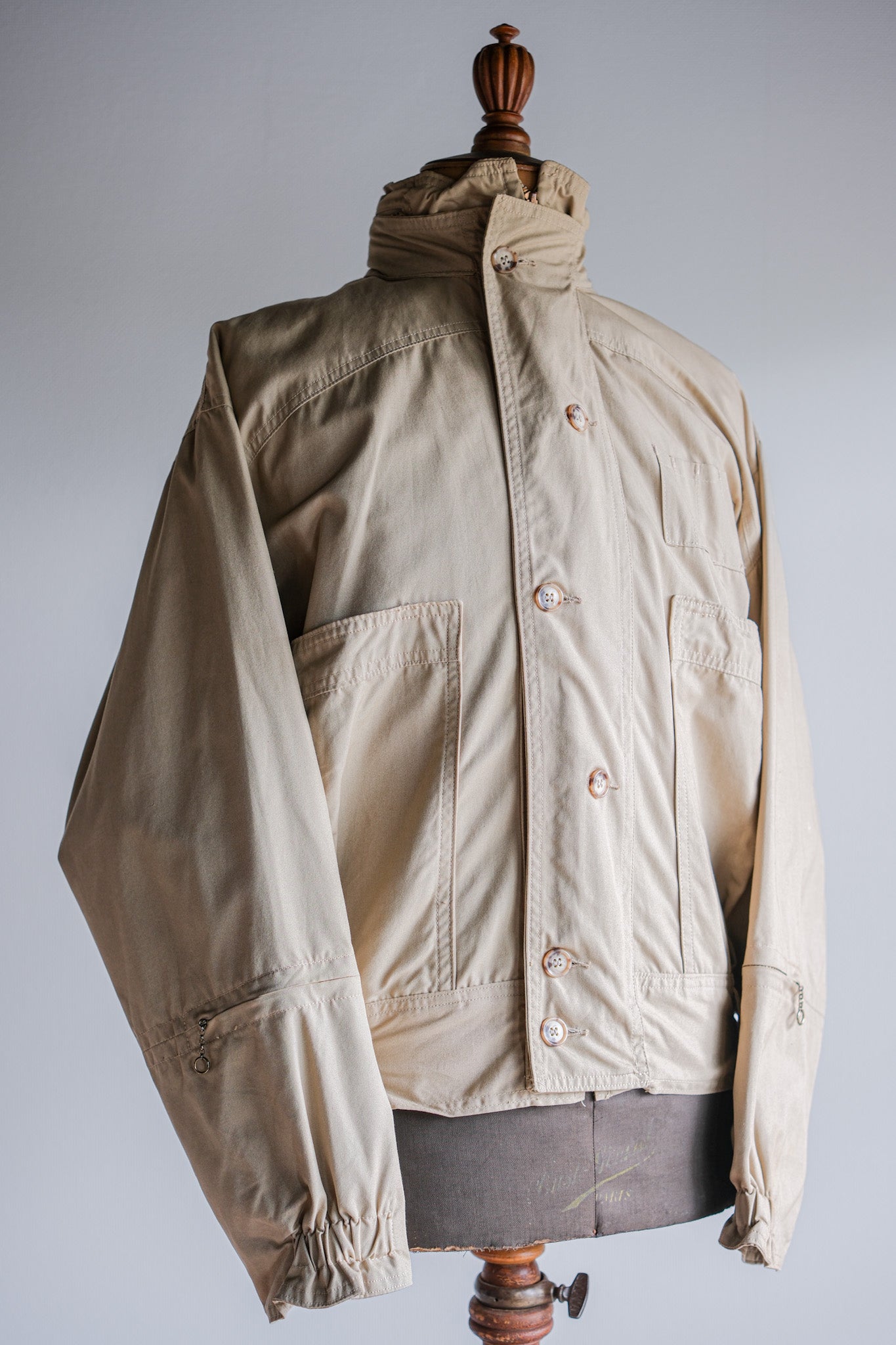 【~80's】Vintage Willis&Geiger Bush Poplin Hunter Hiker Jacket Size.L "Made in U.S.A."