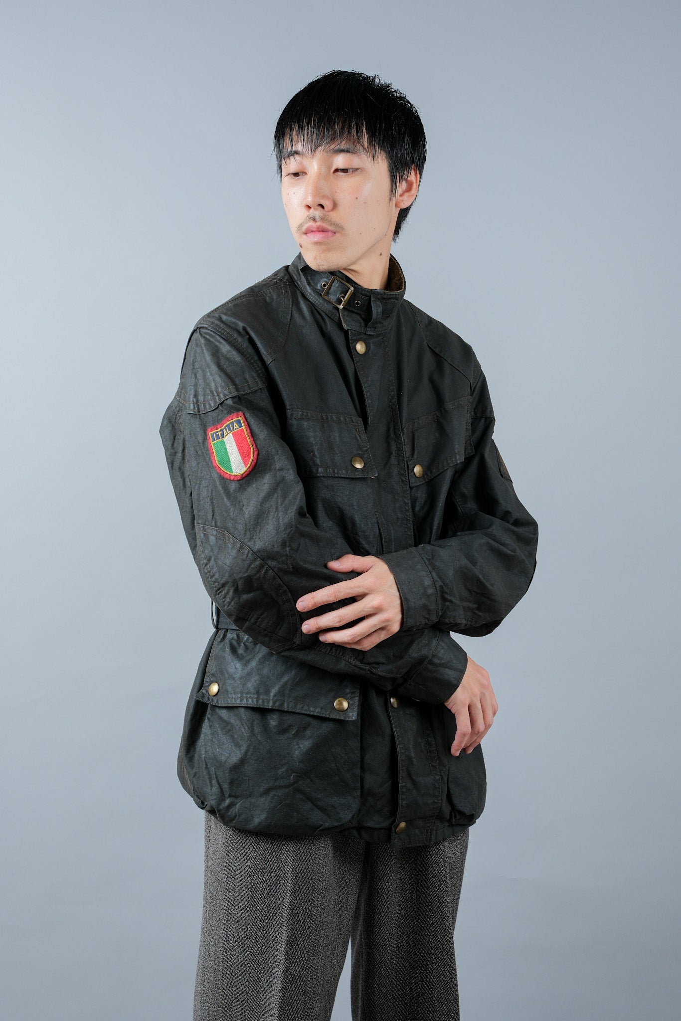 ［~70's］Vintage Belstaff Waxed Cotton Jacket "TRIALMASTER"