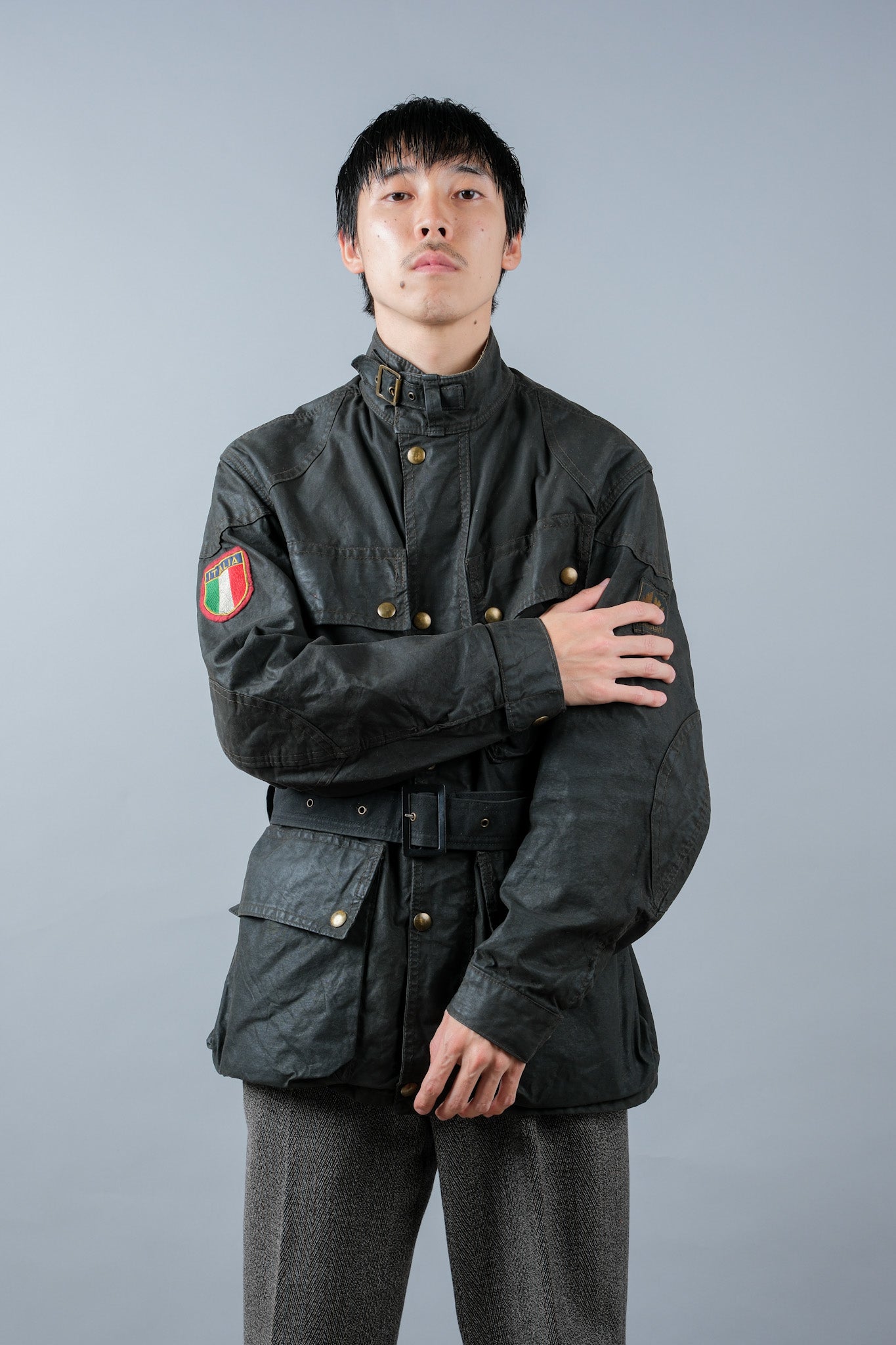 ［~70's］Vintage Belstaff Waxed Cotton Jacket "TRIALMASTER"