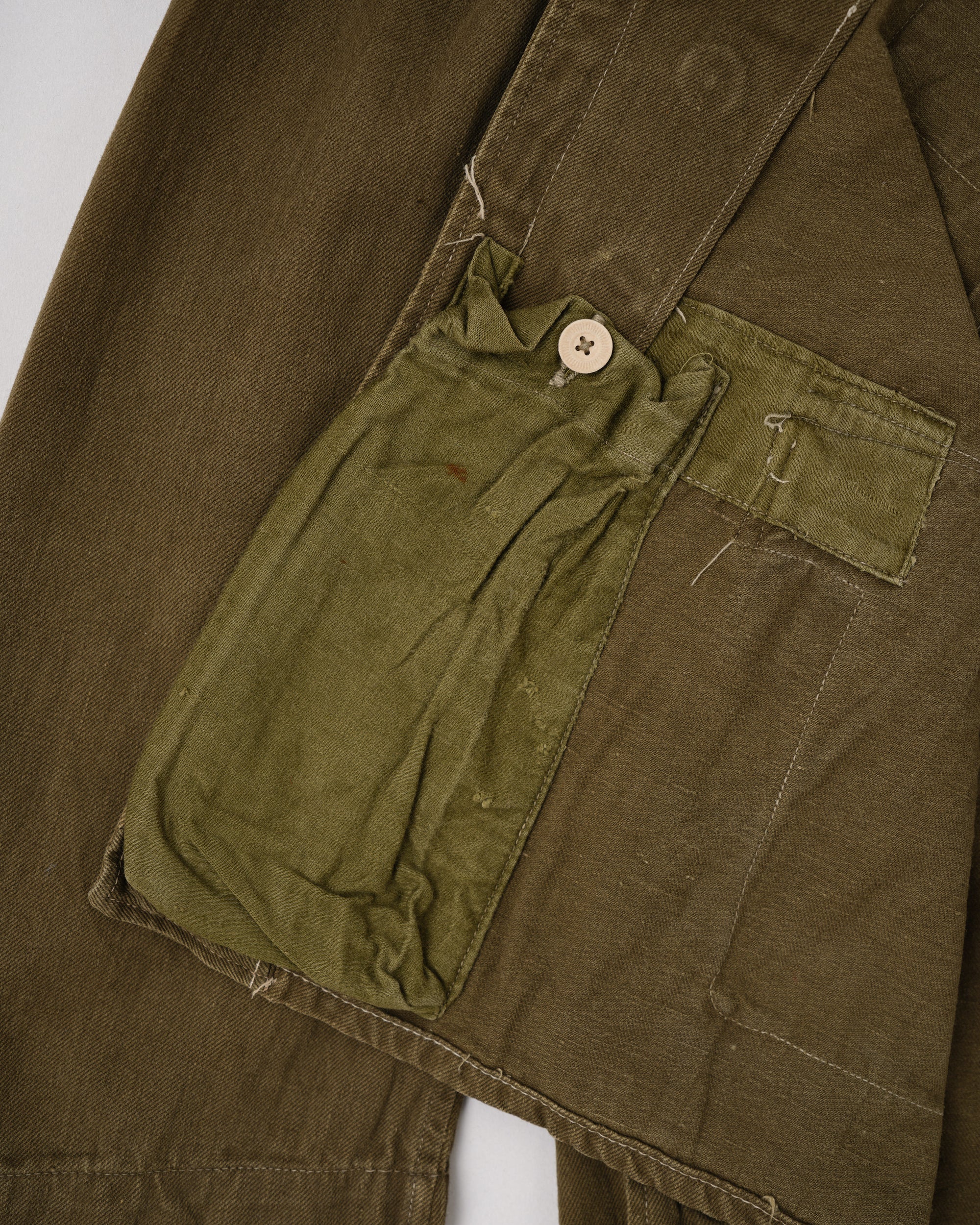 ［~40’s］WWII German Army & Afrika Korps M43 Tropical Field Jacket "Wehrmacht" "DAK"