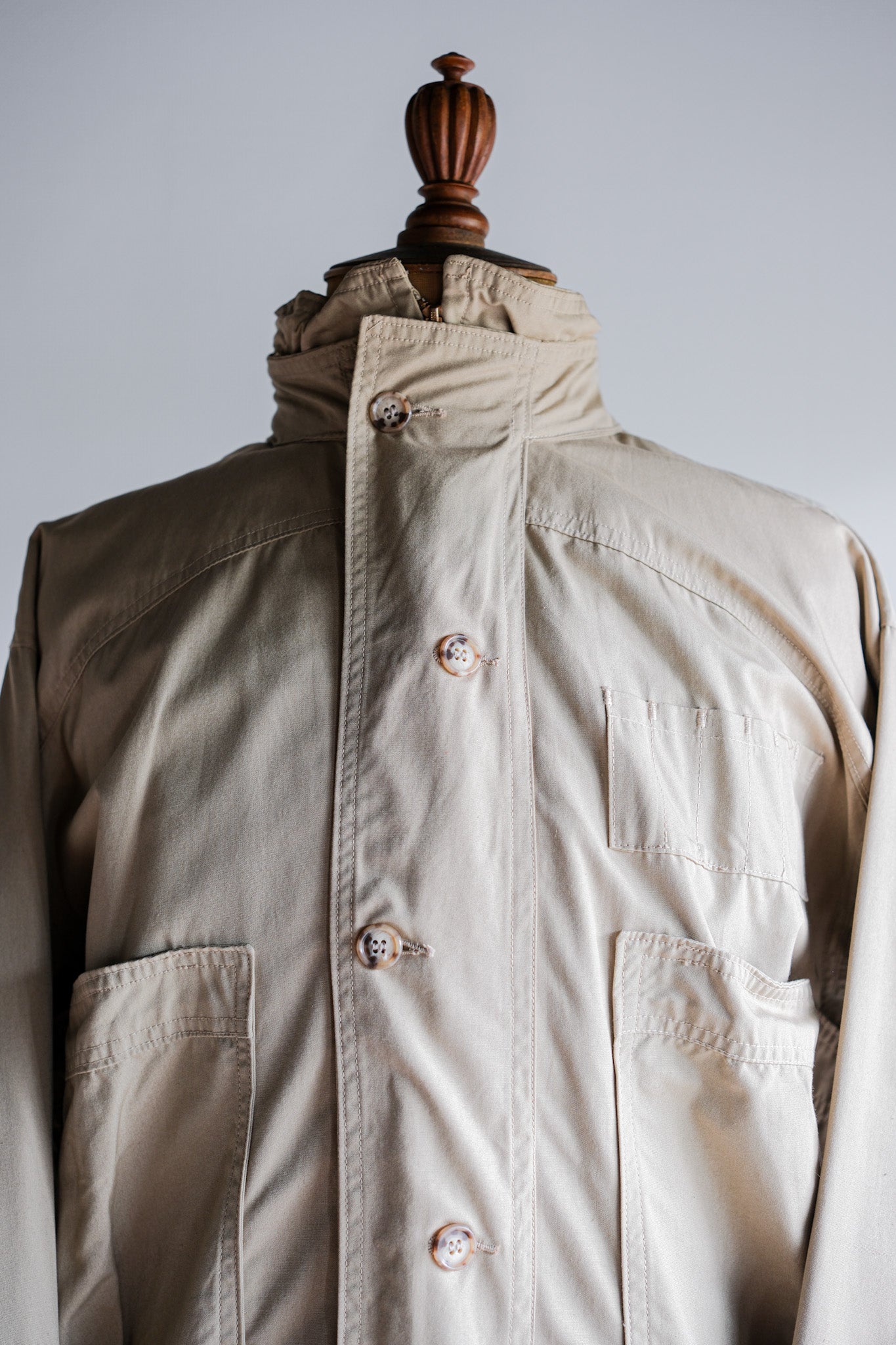 【~80's】Vintage Willis&Geiger Bush Poplin Hunter Hiker Jacket Size.L "Made in U.S.A."