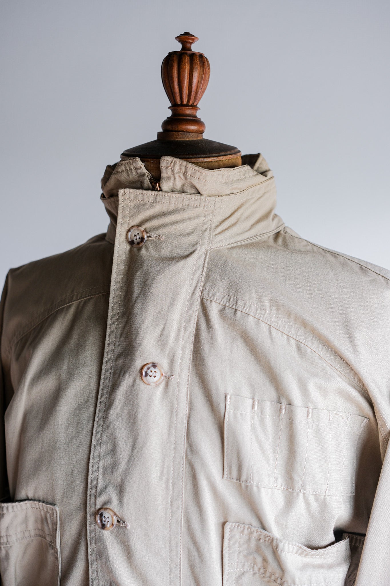 【~80's】Vintage Willis&Geiger Bush Poplin Hunter Hiker Jacket Size.L "Made in U.S.A."