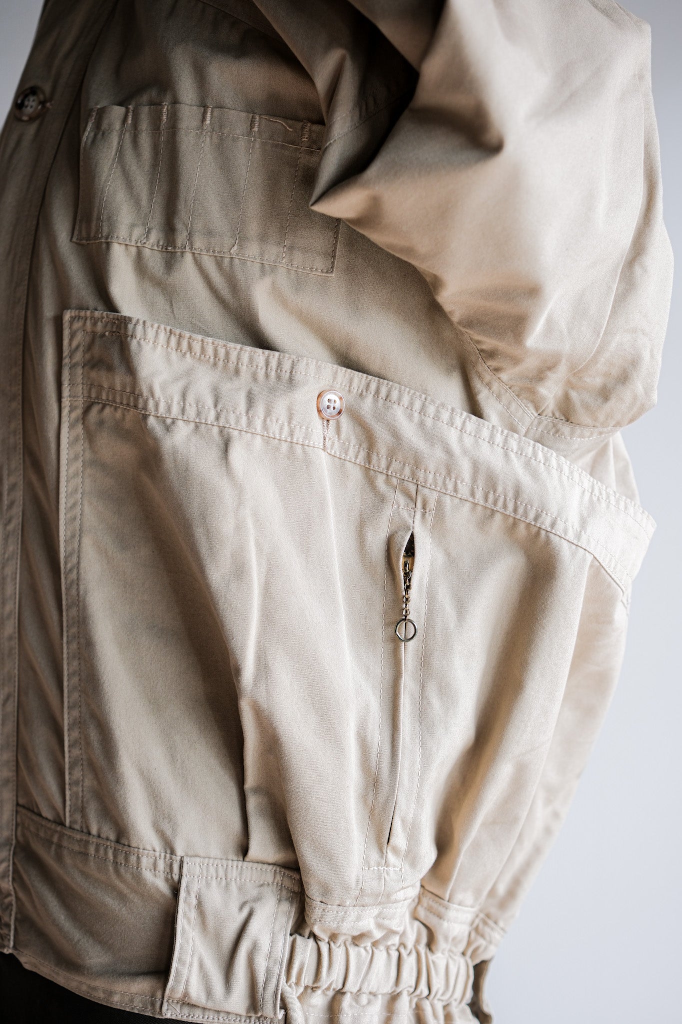 【~80's】Vintage Willis&Geiger Bush Poplin Hunter Hiker Jacket Size.L "Made in U.S.A."