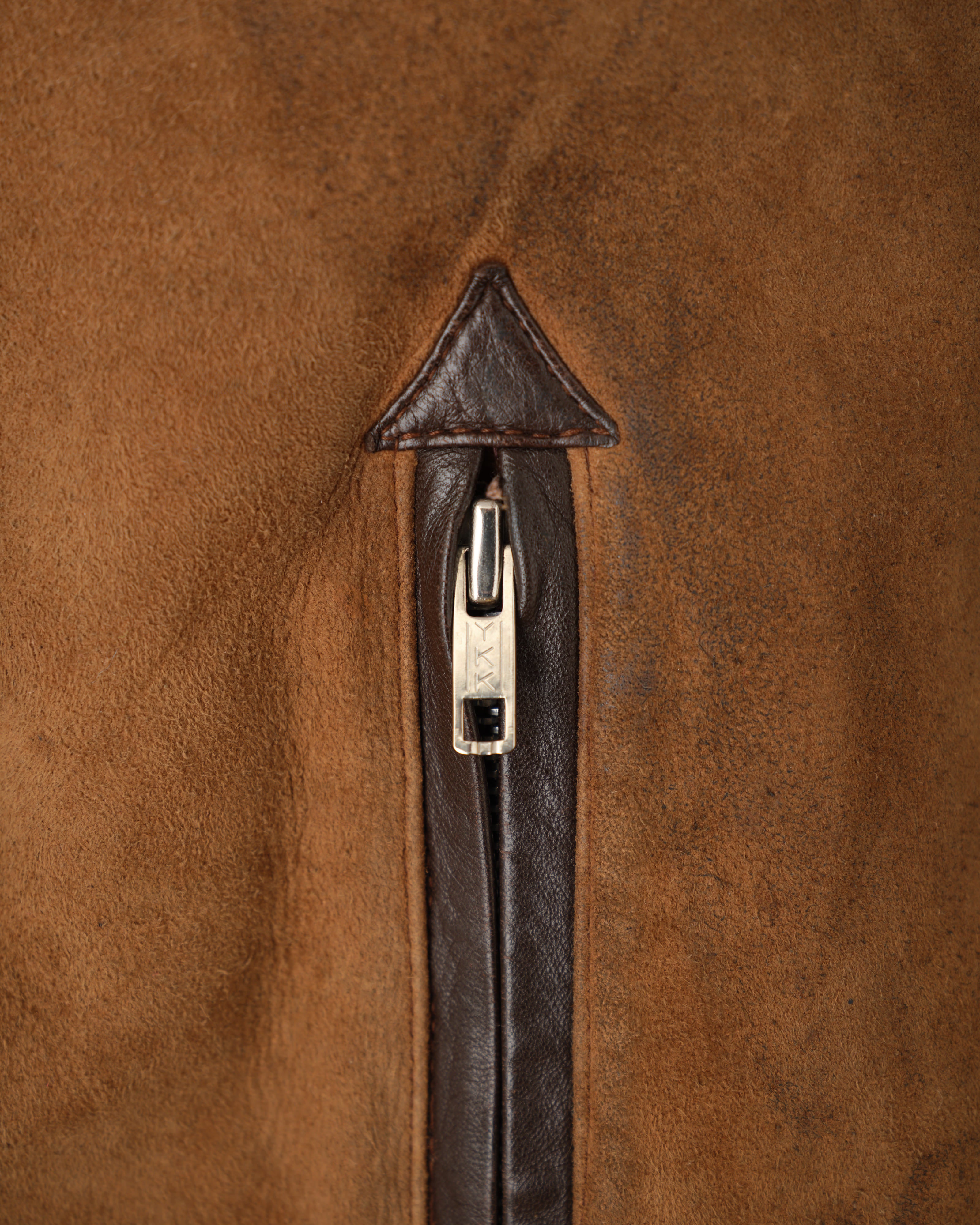 【~90's】Old Yves Saint Laurent Shearling Jacket "Fourrures"