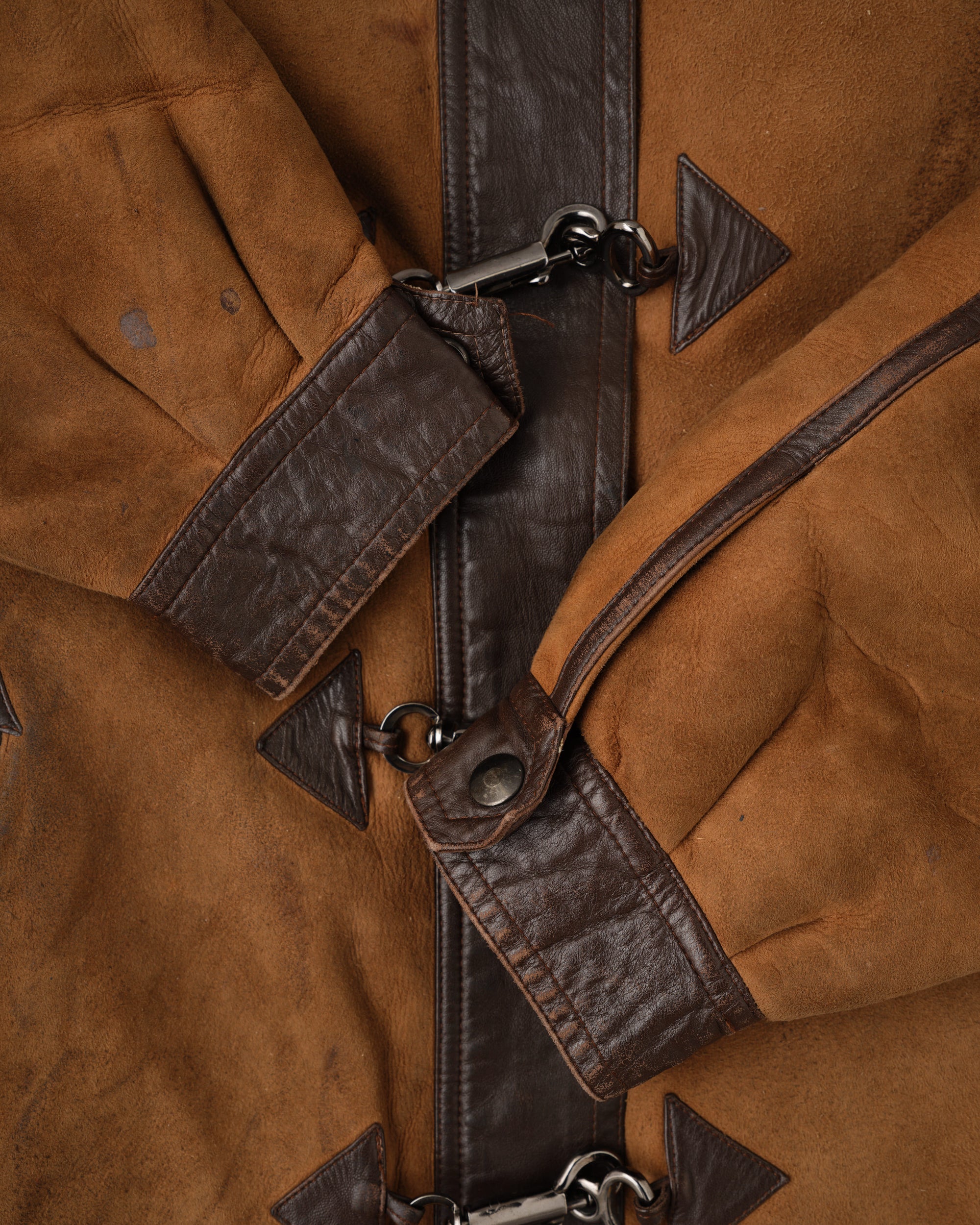 ［~90's］Old Yves Saint Laurent Shearling Jacket "Fourrures"