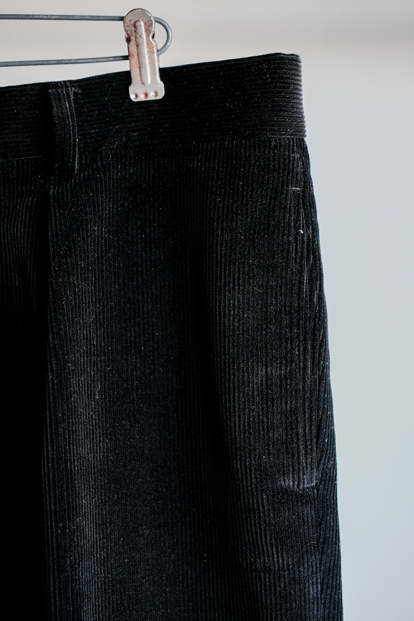 ［~00's］Old ARNYS PARIS In Tuck Turn Up Corduroy Trousers Size.46