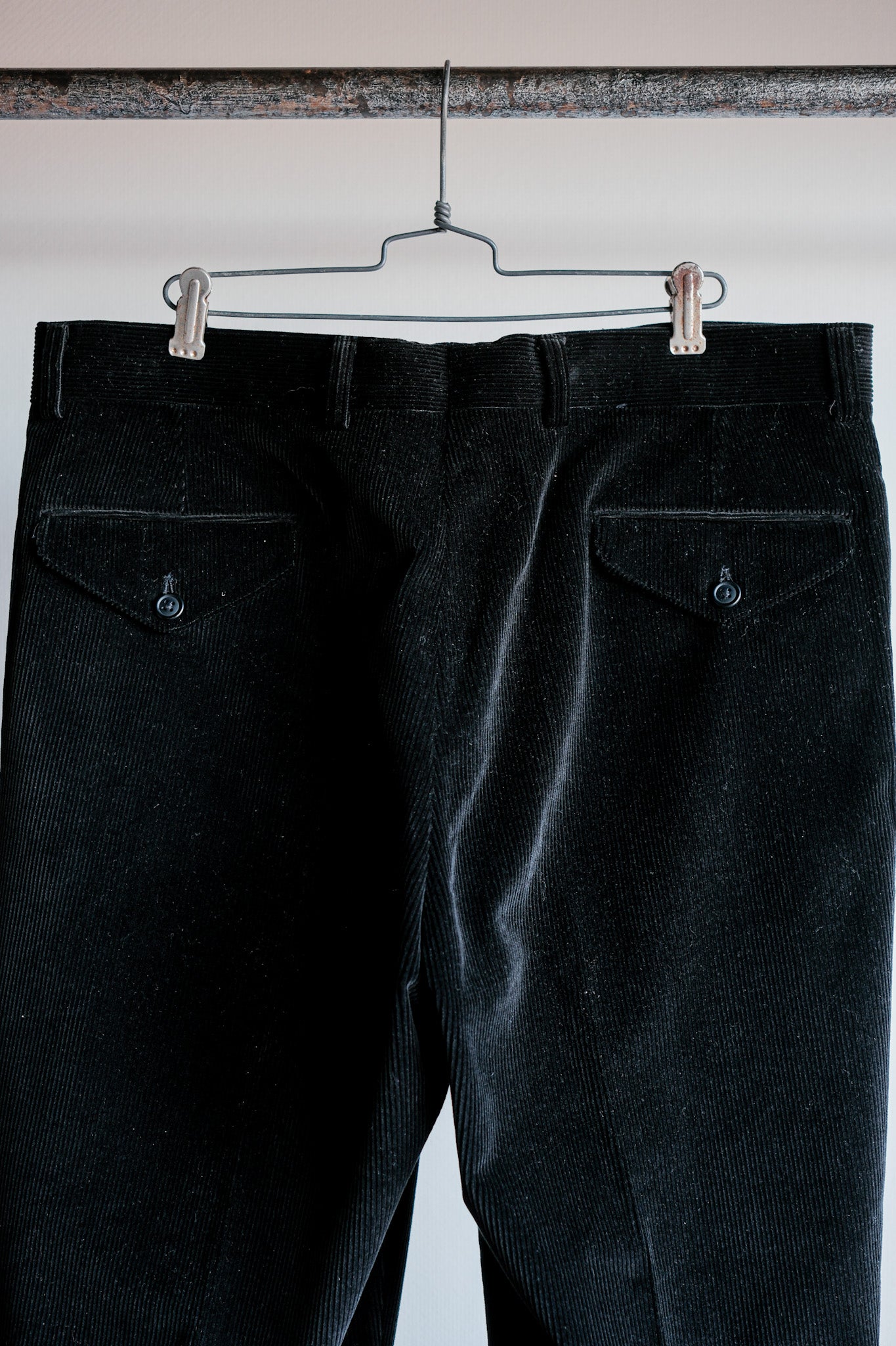 ［~00's］Old ARNYS PARIS In Tuck Turn Up Corduroy Trousers Size.46
