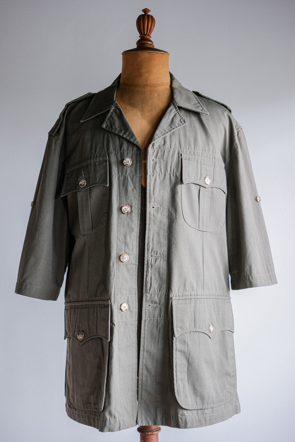 ［~90's］Vintage Willis&Geiger Bush Poplin Selous Jacket Size.M "Made in U.S.A."