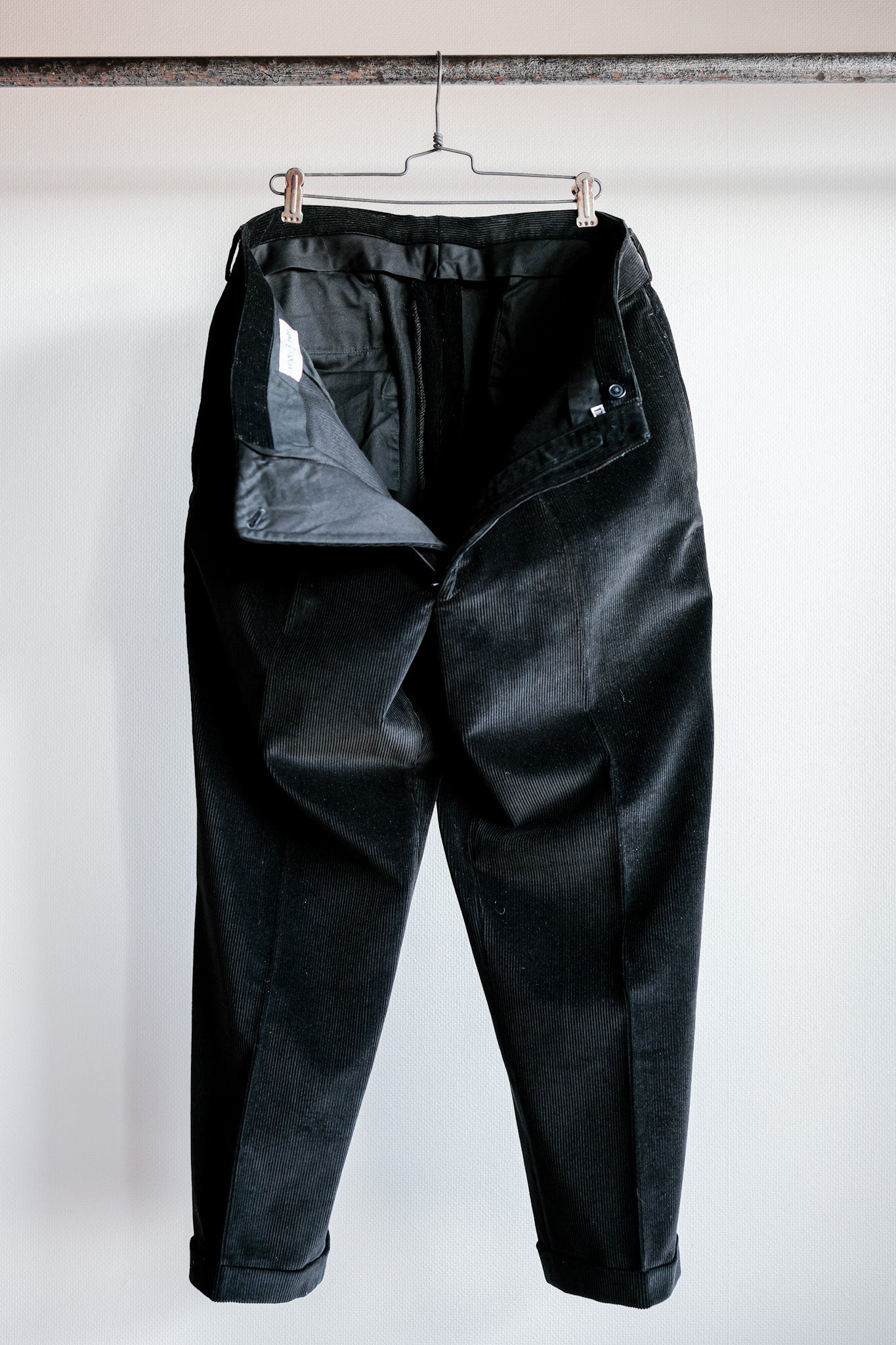 ［~00's］Old ARNYS PARIS In Tuck Turn Up Corduroy Trousers Size.46