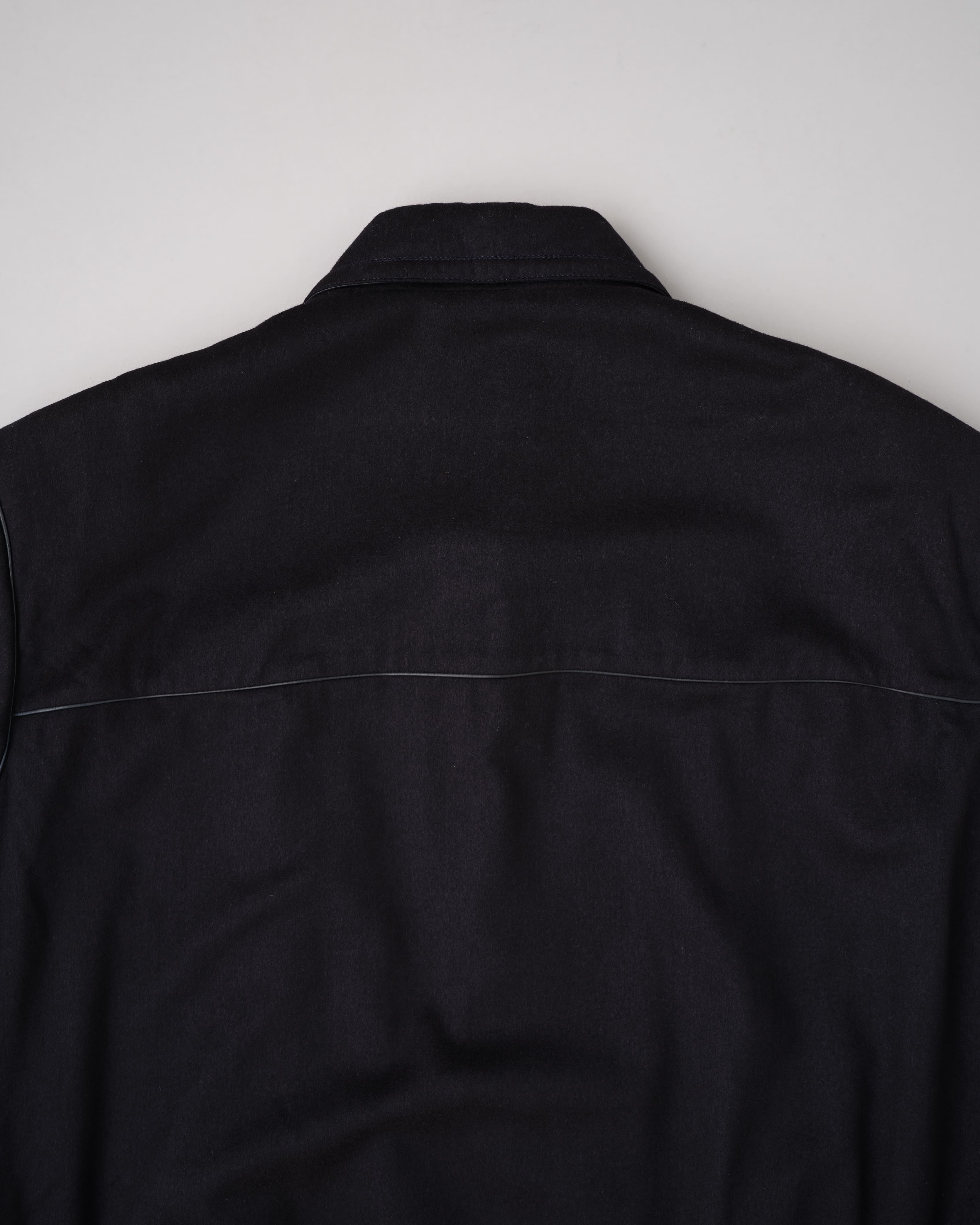 【~90's】Old ZILLI Cashmere Silk Zip Up Blouson Size.54