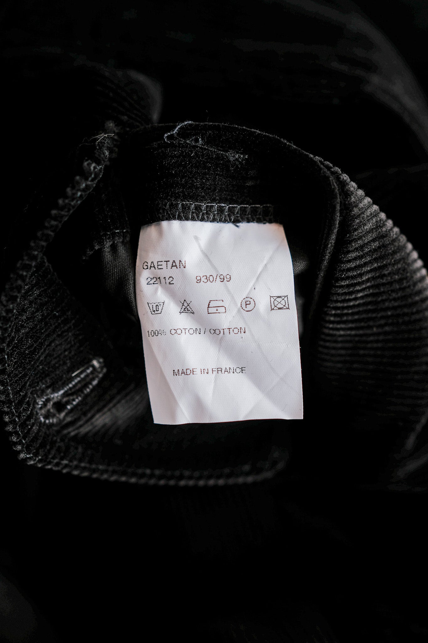 ［~00's］Old ARNYS PARIS In Tuck Turn Up Corduroy Trousers Size.46