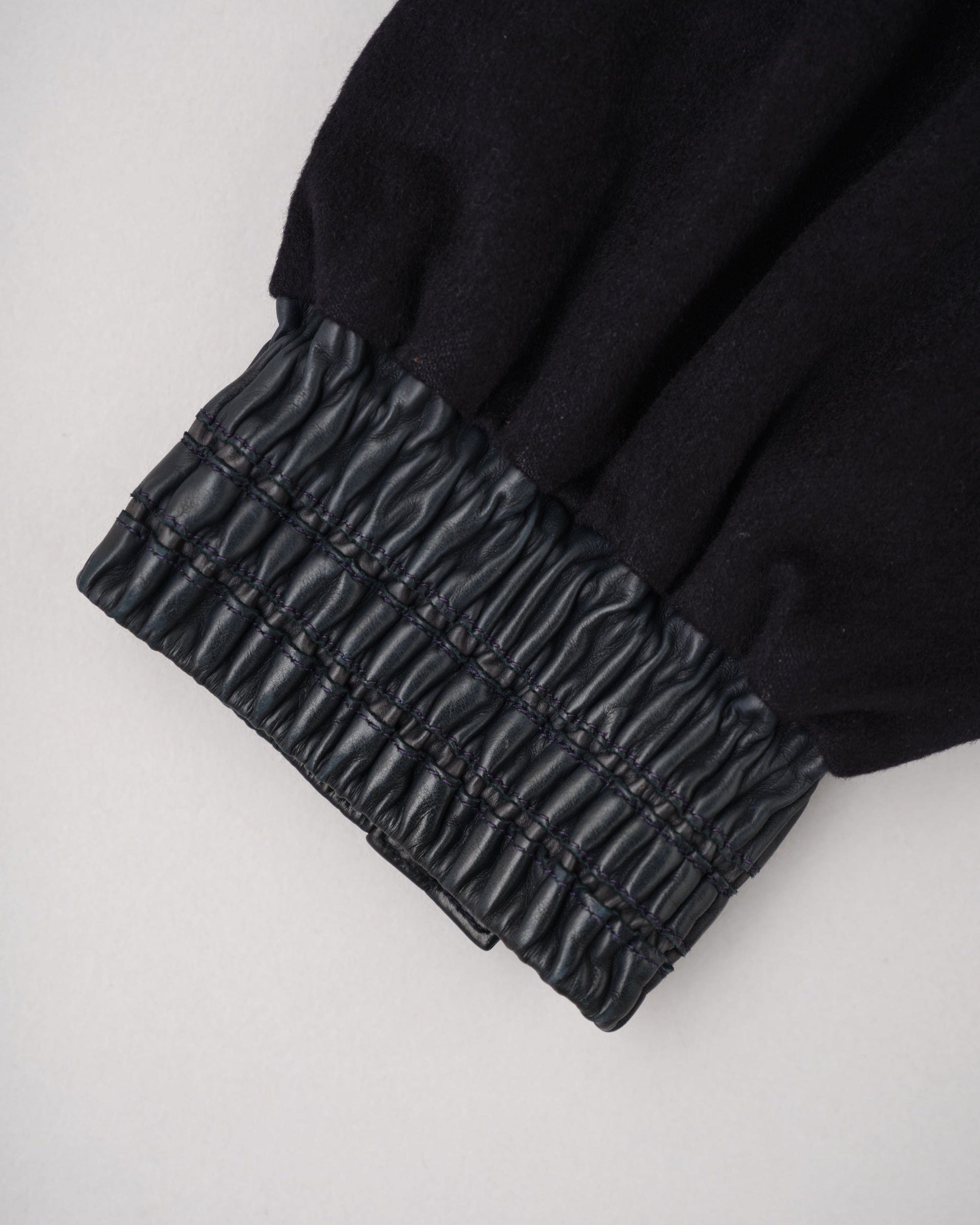 ［~90's］Old ZILLI Cashmere Silk Zip Up Blouson Size.54