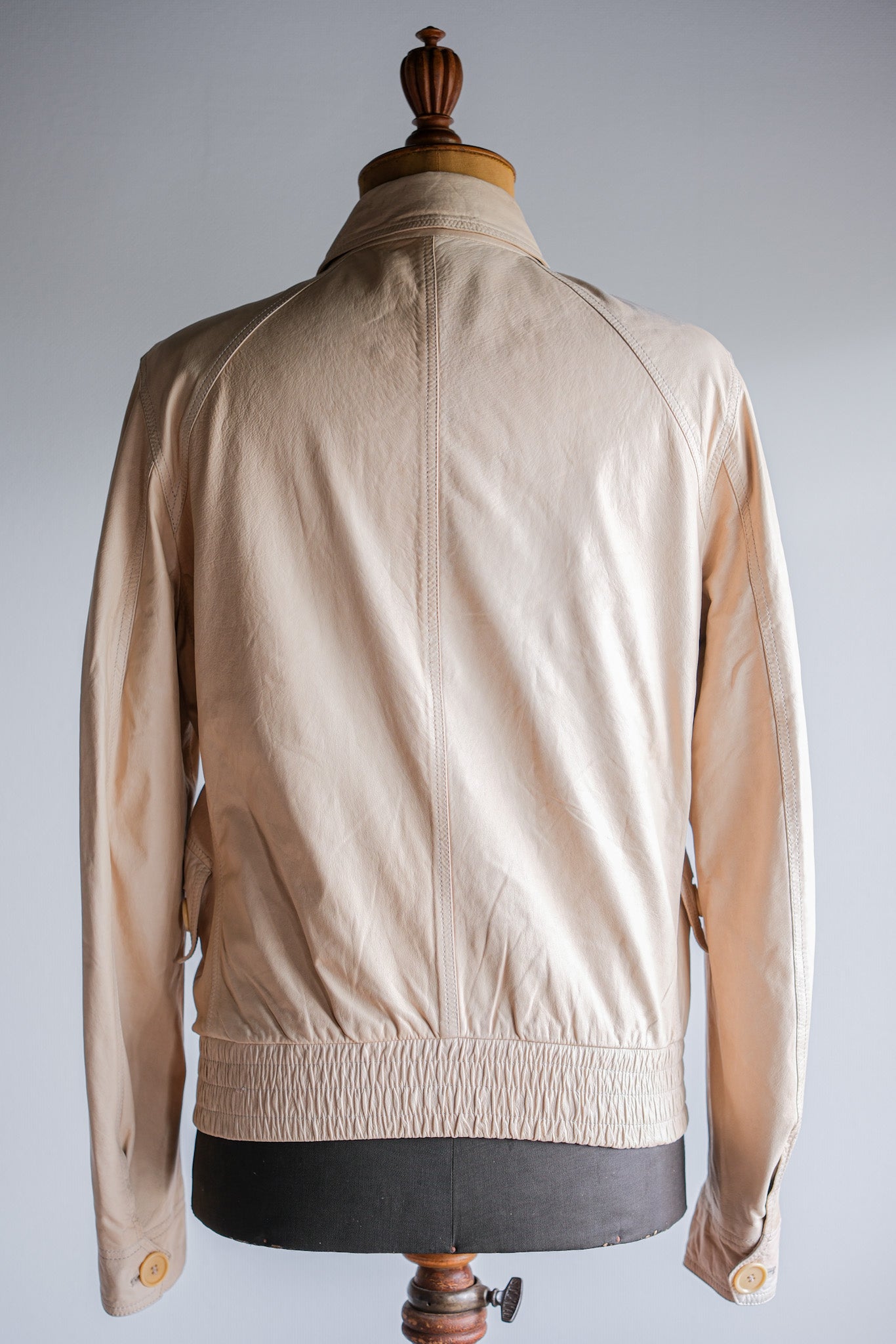 [~ 00 's] Old Loewe Leather Blouson