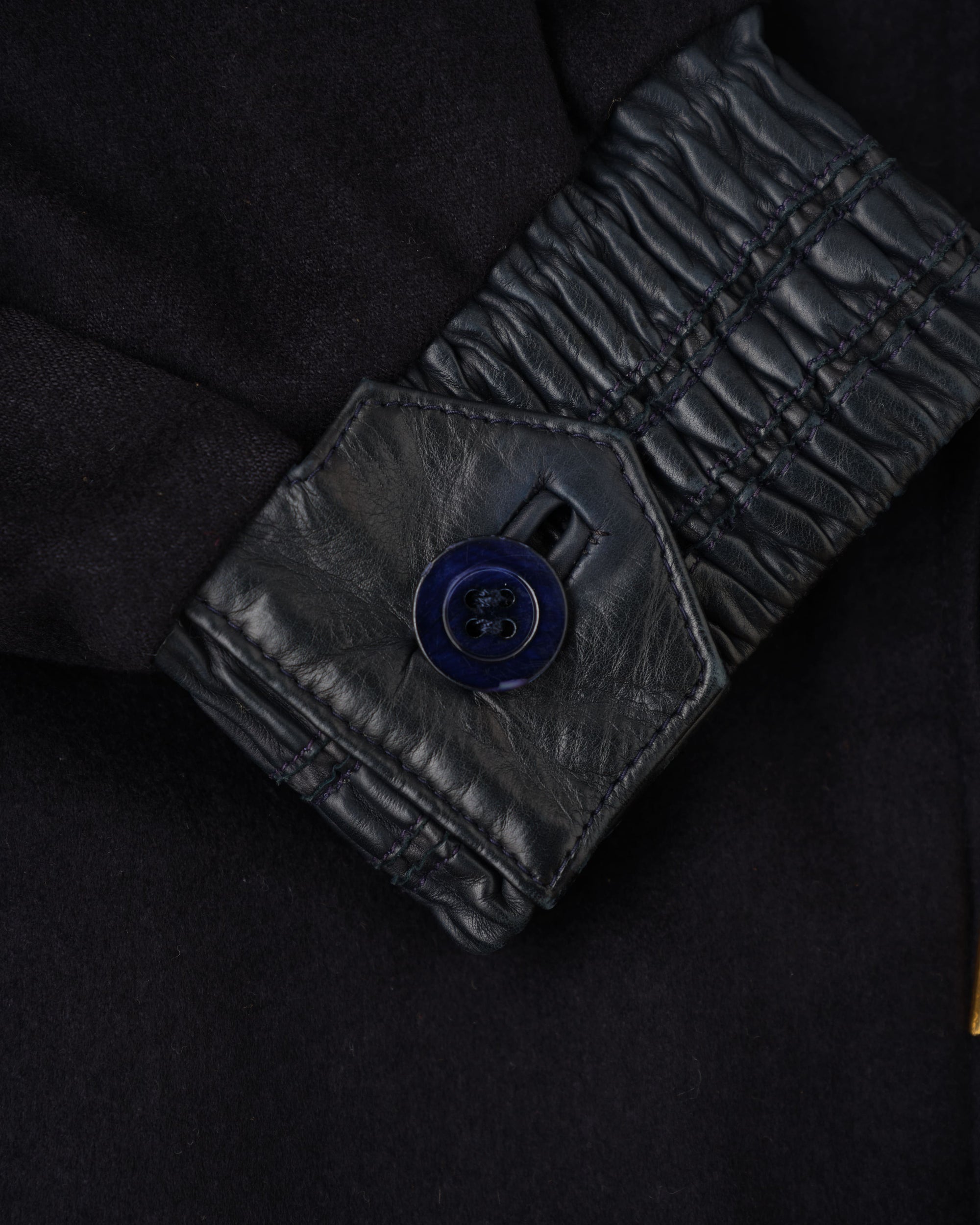 ［~90's］Old ZILLI Cashmere Silk Zip Up Blouson Size.54