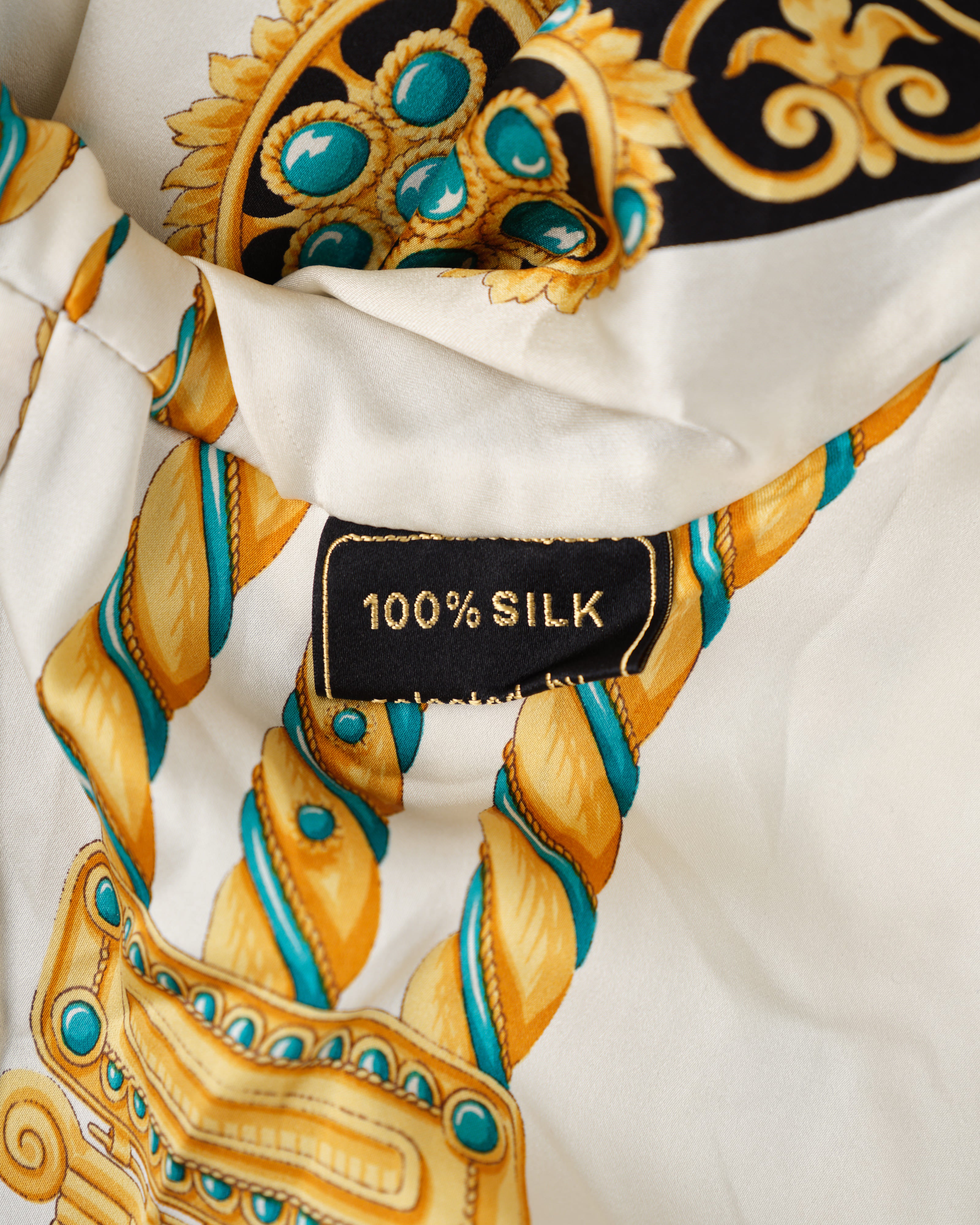 【~90's】Old ZILLI Cashmere Silk Zip Up Blouson Size.54