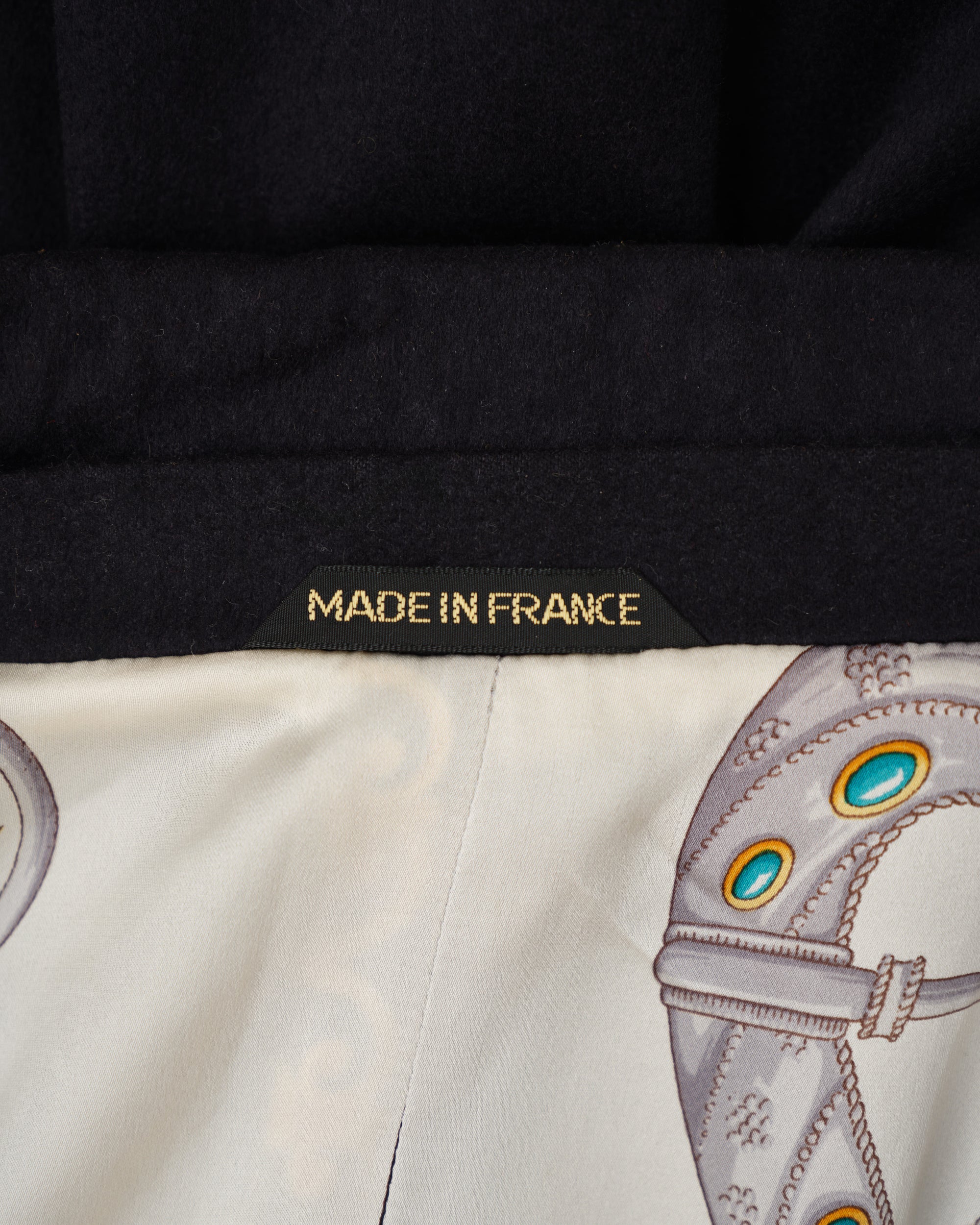 ［~90's］Old ZILLI Cashmere Silk Zip Up Blouson Size.54