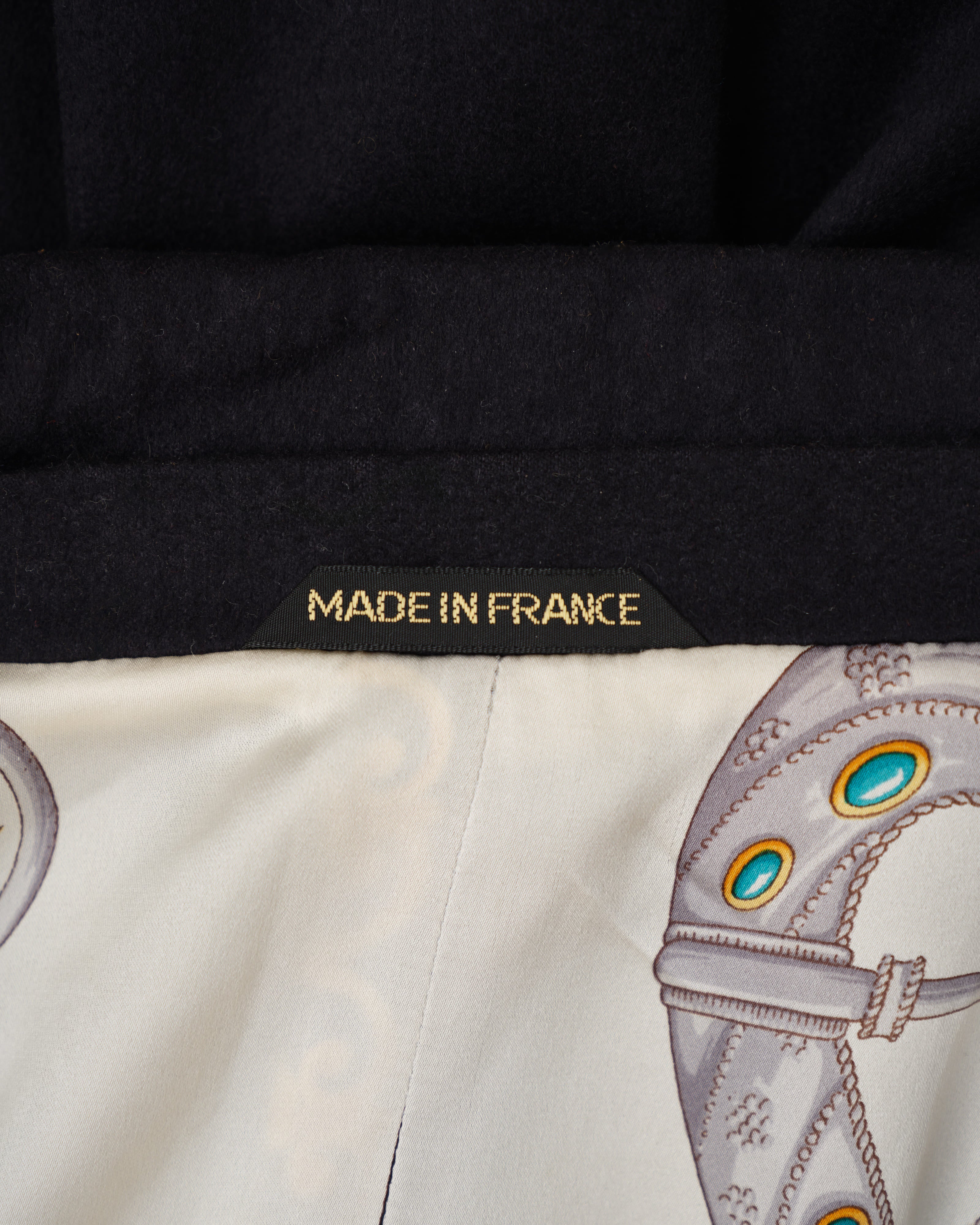 【~90's】Old ZILLI Cashmere Silk Zip Up Blouson Size.54