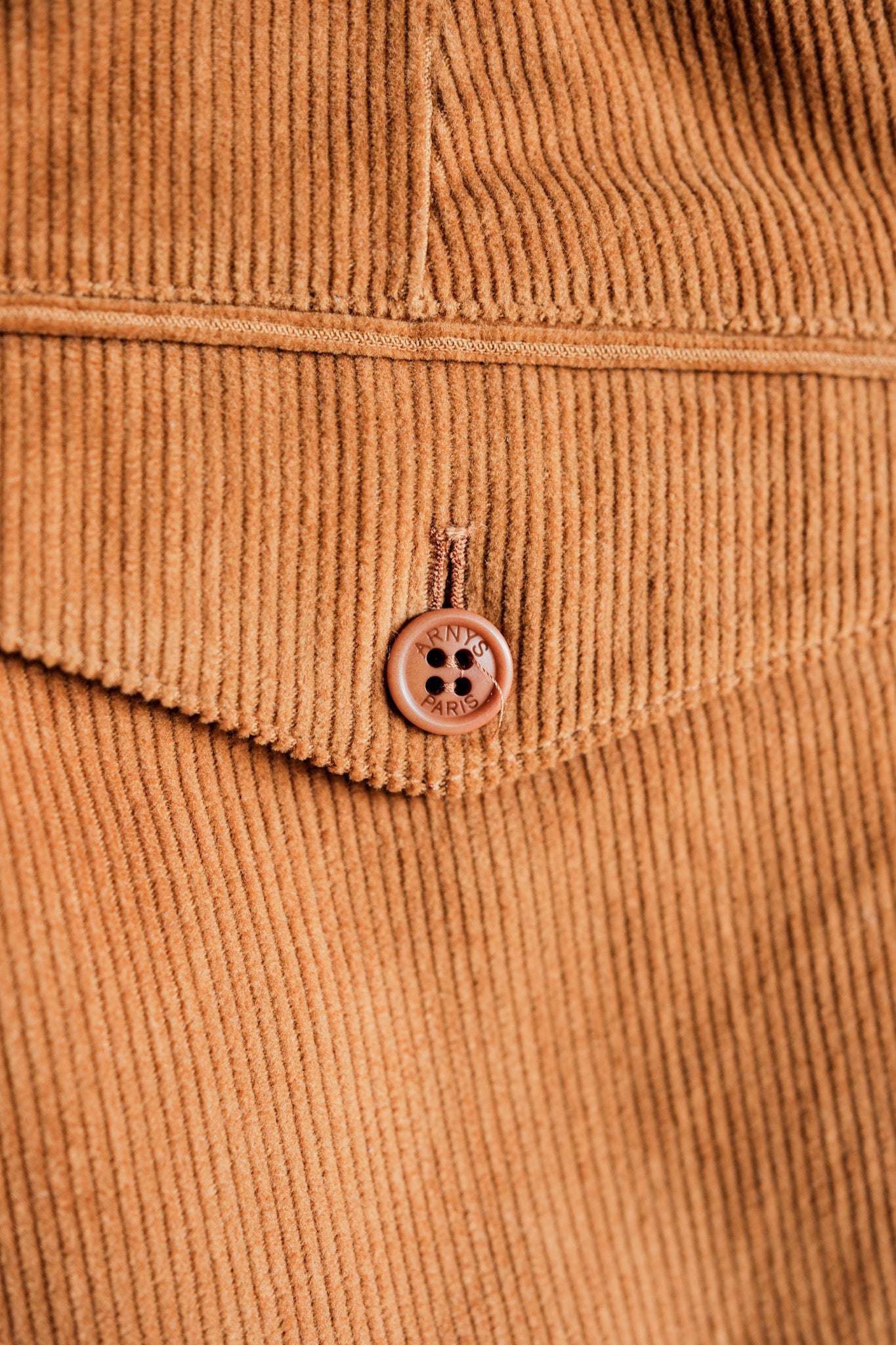 ［~00's］Old ARNYS PARIS In Tuck Turn Up Corduroy Trousers Size.46
