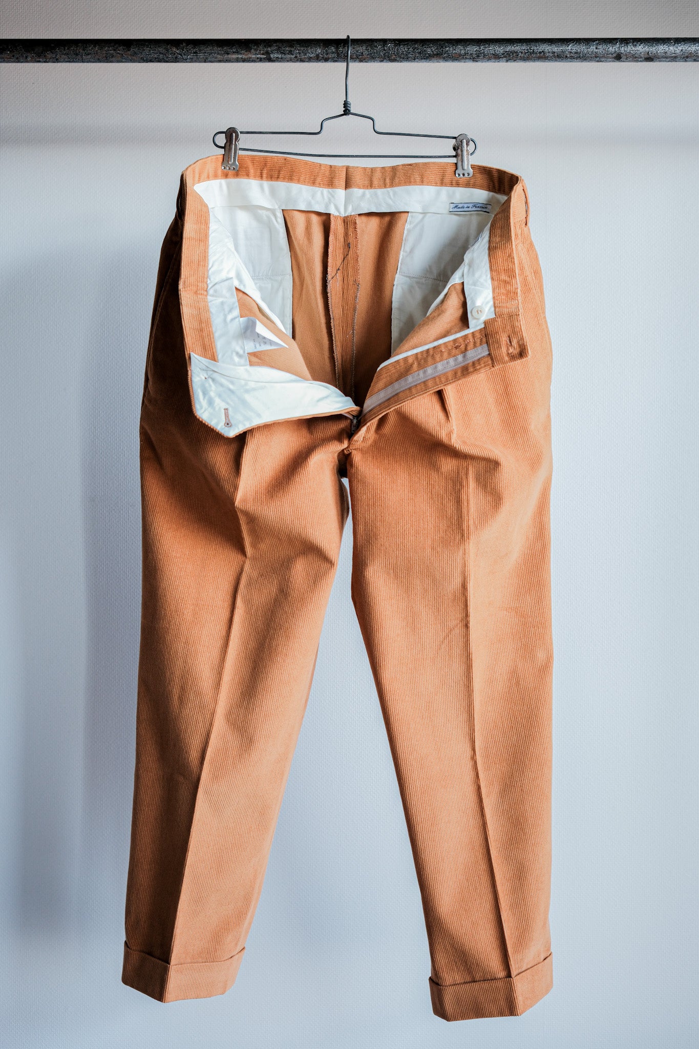 ［~00's］Old ARNYS PARIS In Tuck Turn Up Corduroy Trousers Size.46