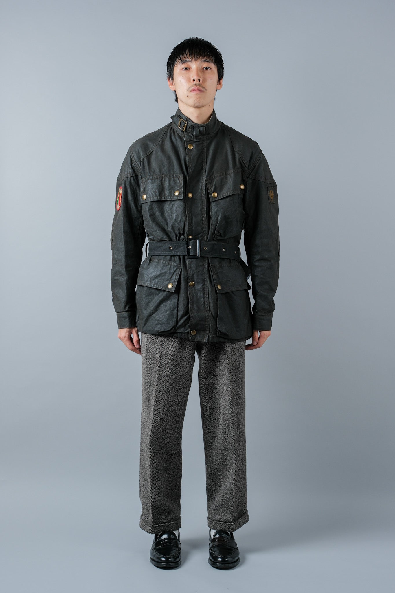 ［~70's］Vintage Belstaff Waxed Cotton Jacket "TRIALMASTER"