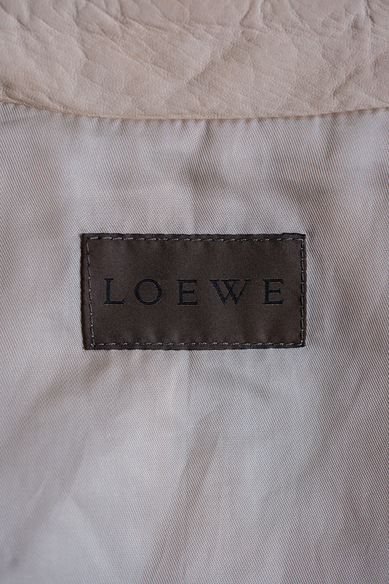 [~00’s] Old LOEWE Leather Blouson