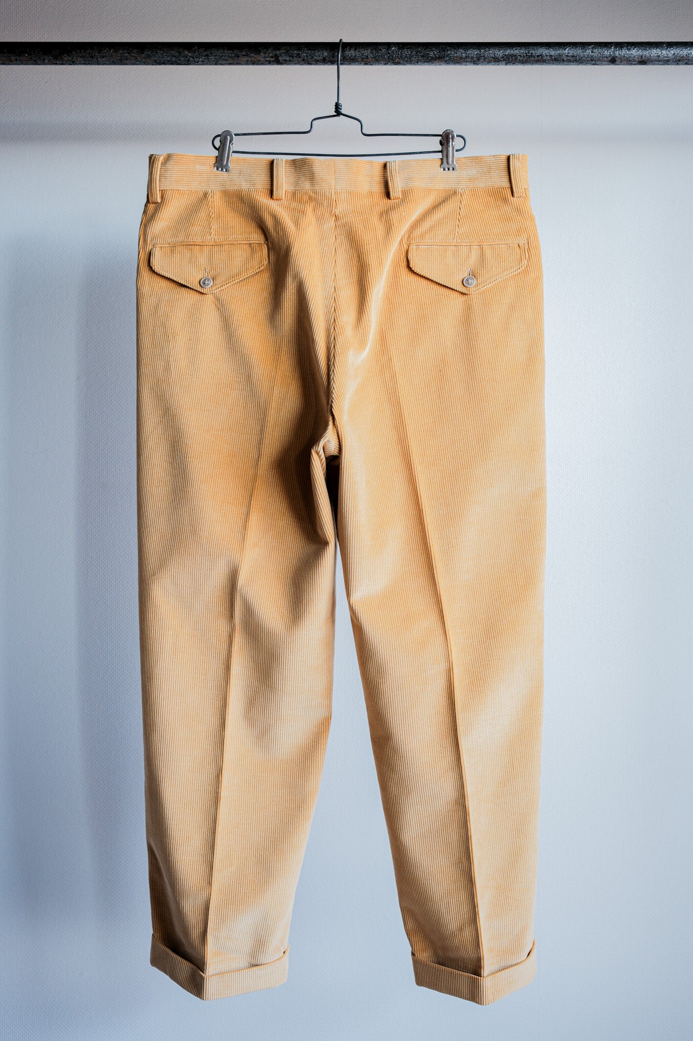 ［~00's］Old ARNYS PARIS In Tuck Turn Up Corduroy Trousers Size.44