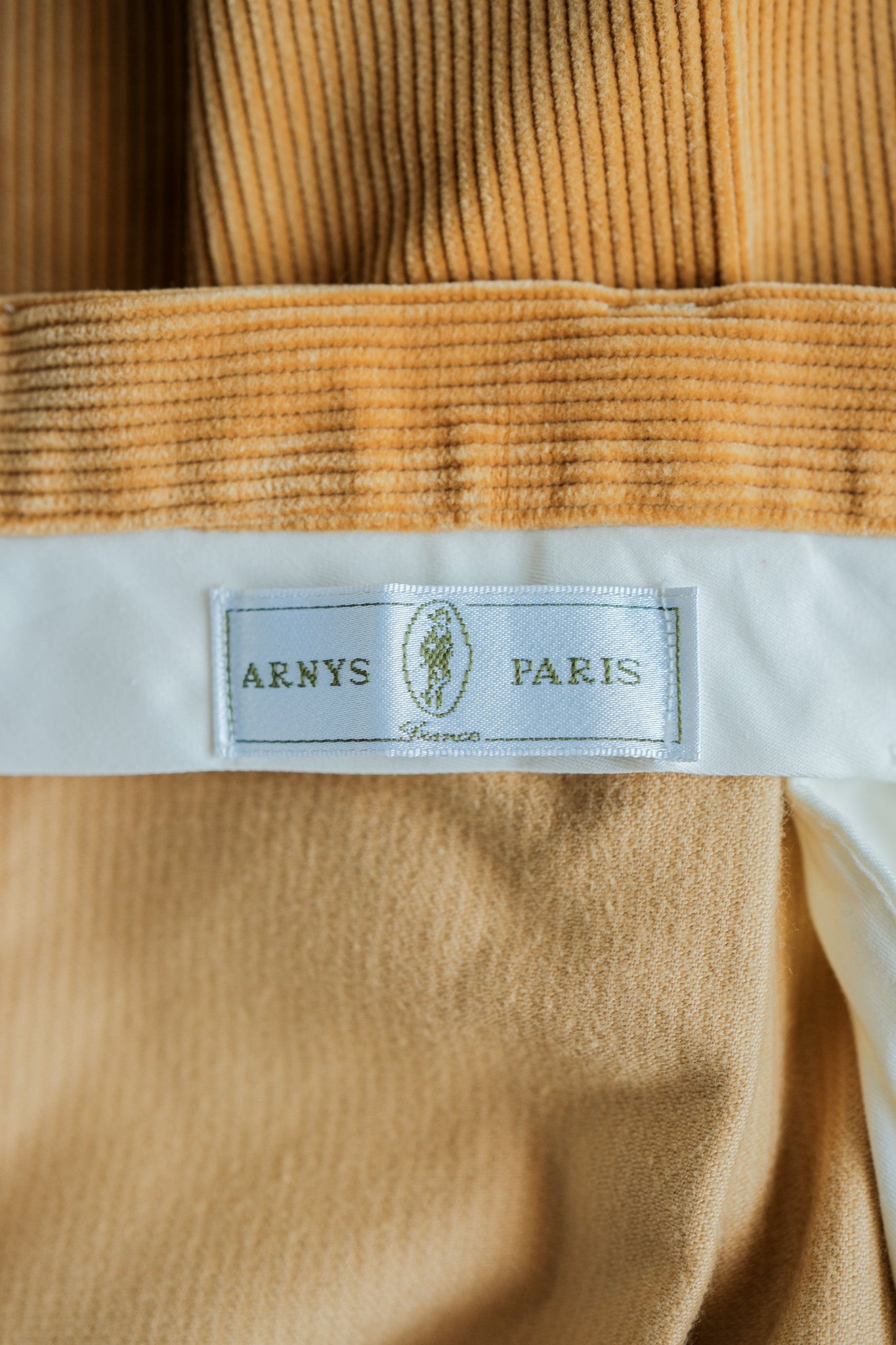 ［~00's］Old ARNYS PARIS In Tuck Turn Up Corduroy Trousers Size.44