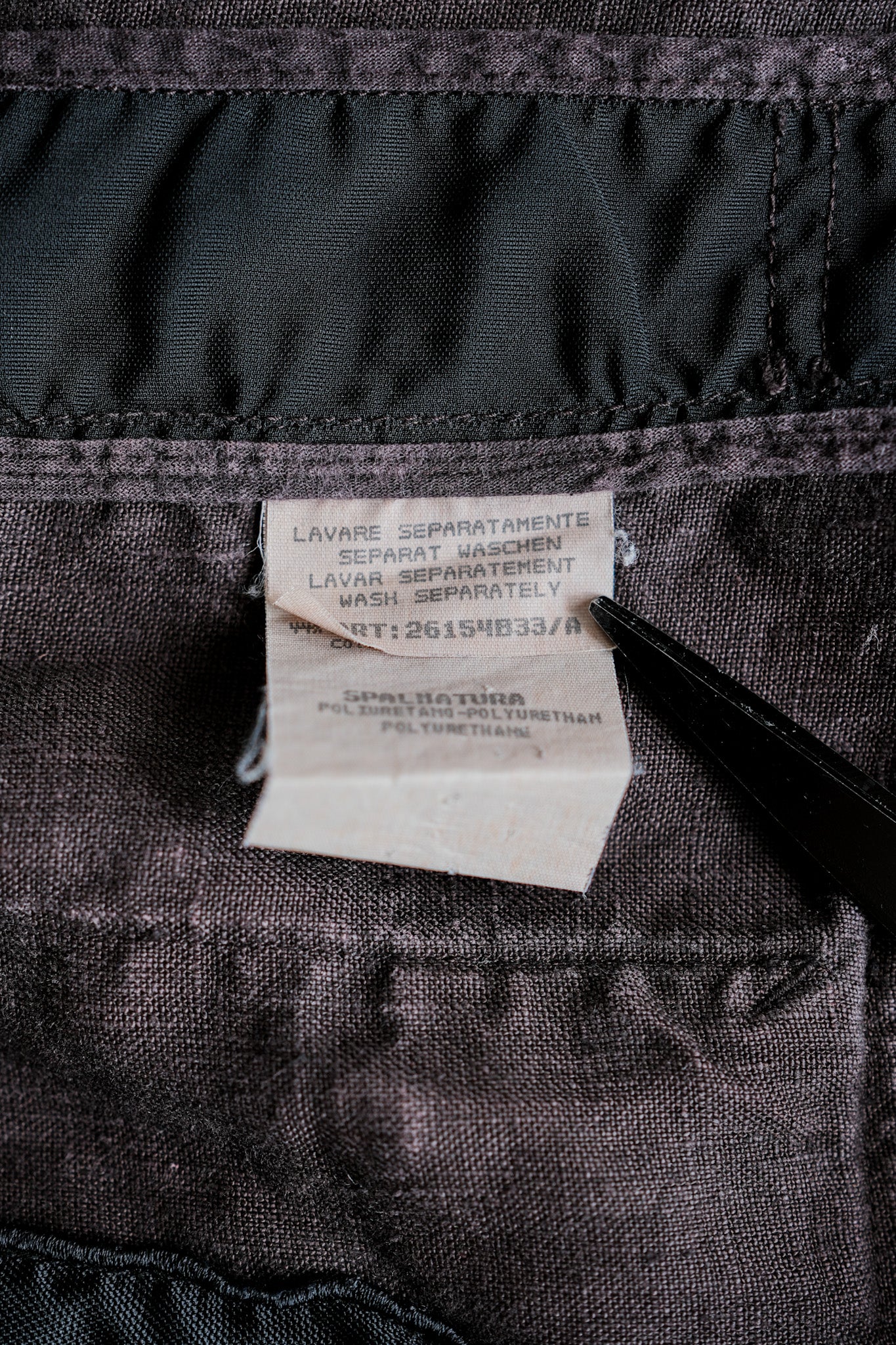 ［97SS］Old STONE ISLAND Garment Dyed Lino Flax Cotton Jacket Size.L "Green Edge"