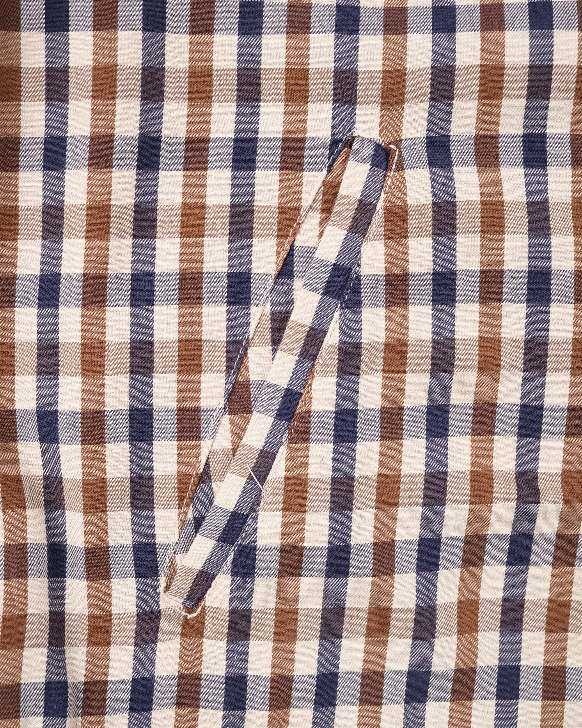 ［~00's］Old Aquascutum Club Check Reversible Harrington Jacket Size.M