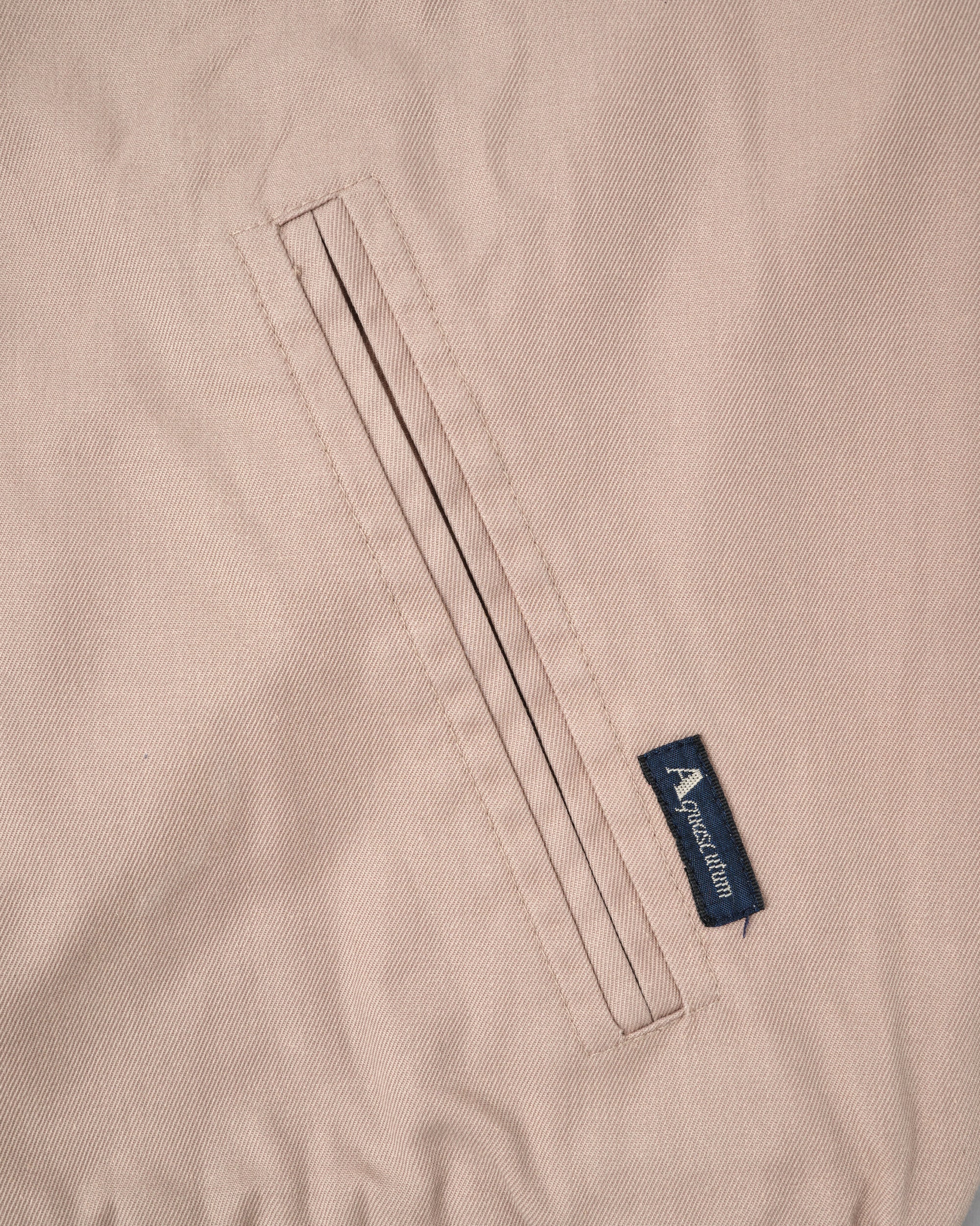 ［~00's］Old Aquascutum Club Check Reversible Harrington Jacket Size.M