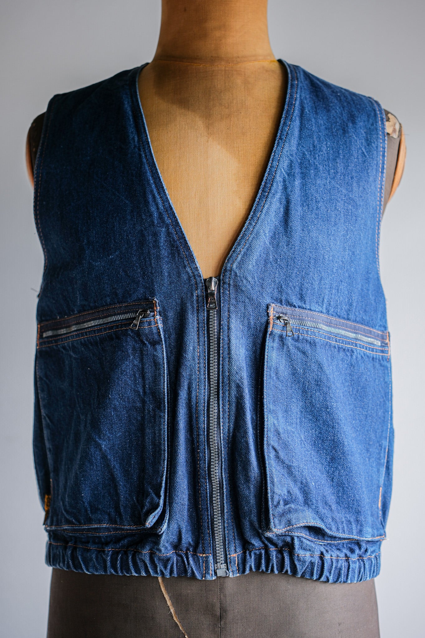 ［~80's］Old EMPORIO ARMANI Denim Vest