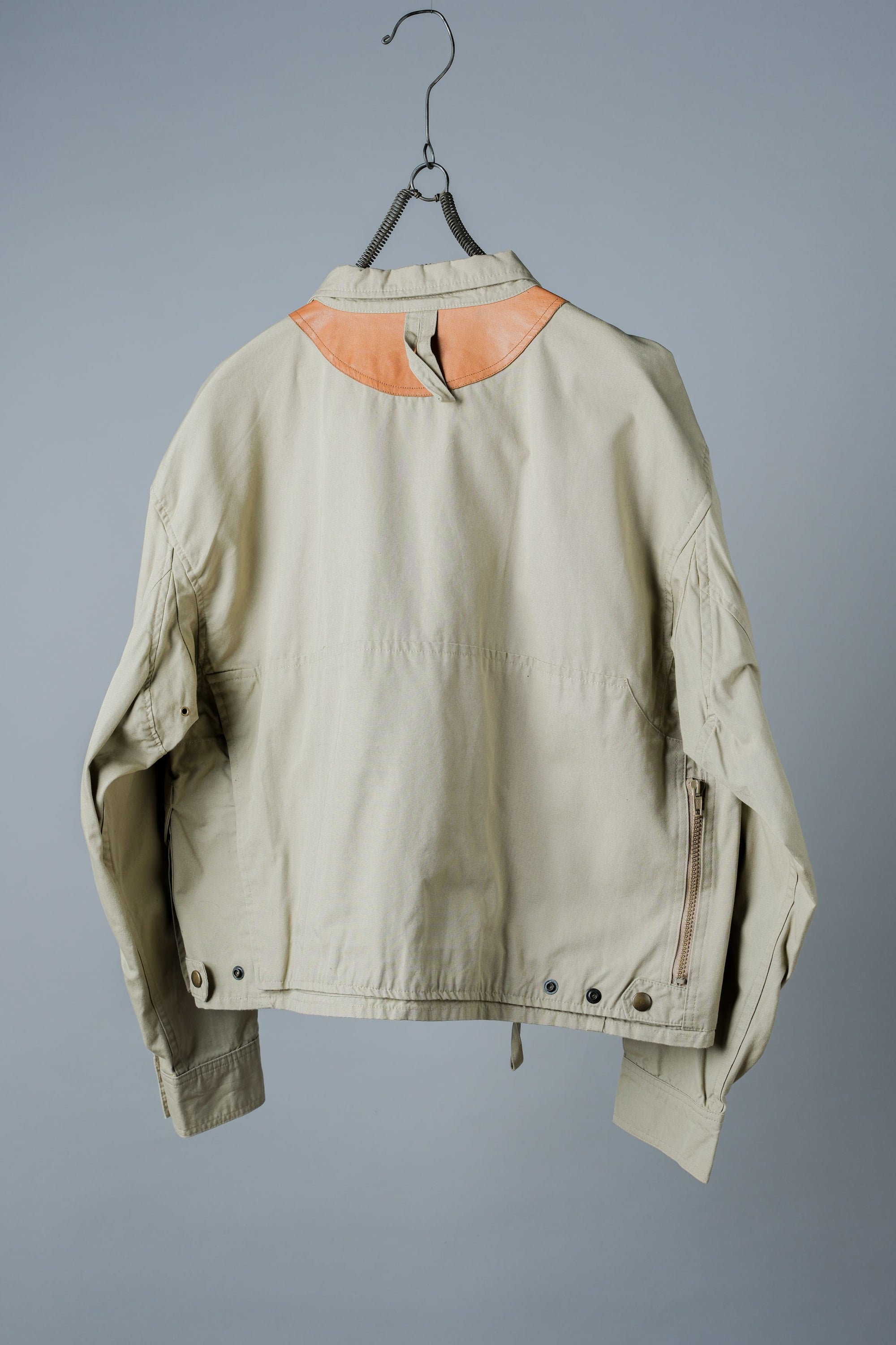 【~90's】Vintage Willis&Geiger Bush Poplin Eisenhower Fishing Jacket Size.M "Made in U.S.A." "Dead Stock"