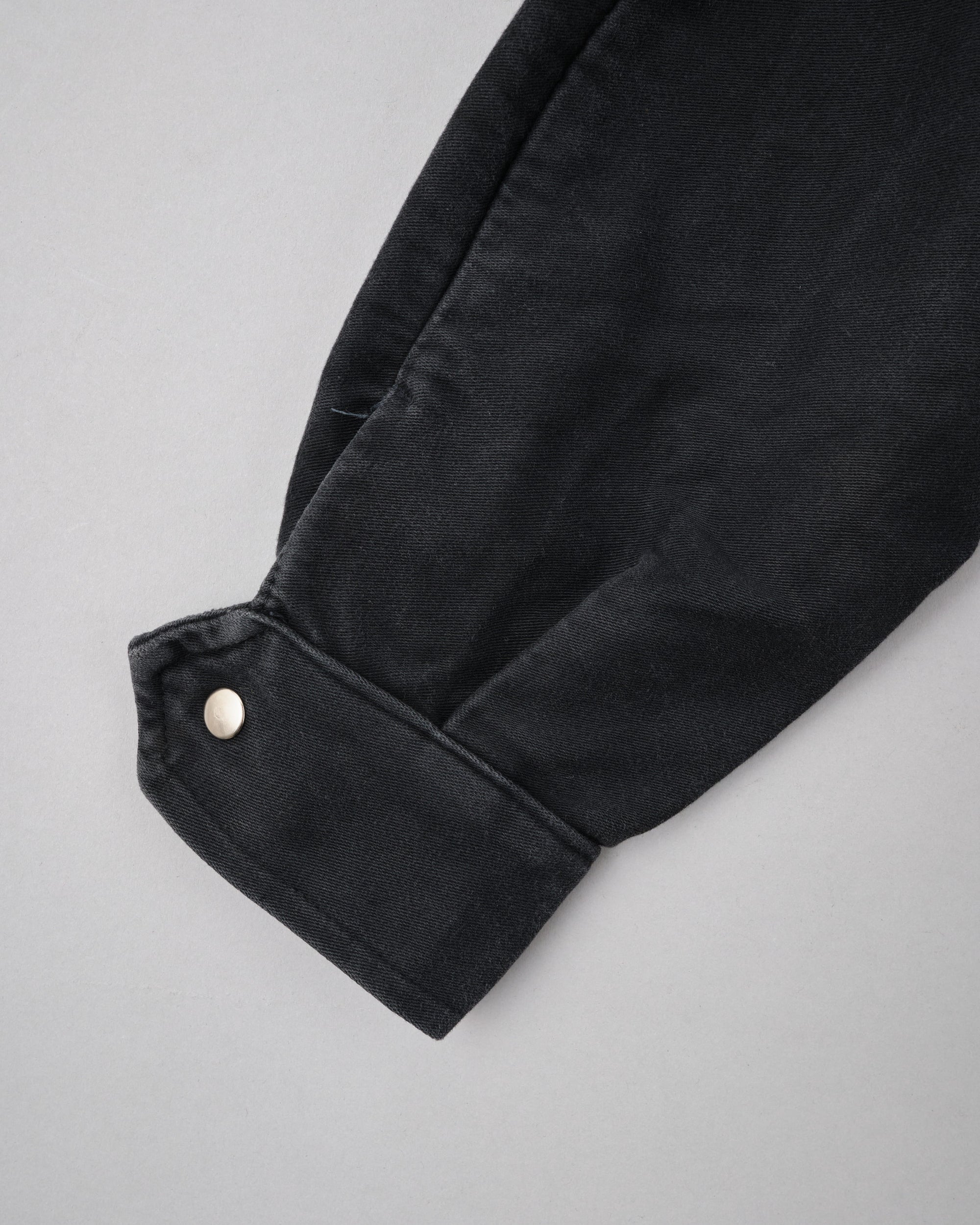 ［~70's］Europe Vintage Raglan Sleeve Black Moleskin Zip Up Jacket