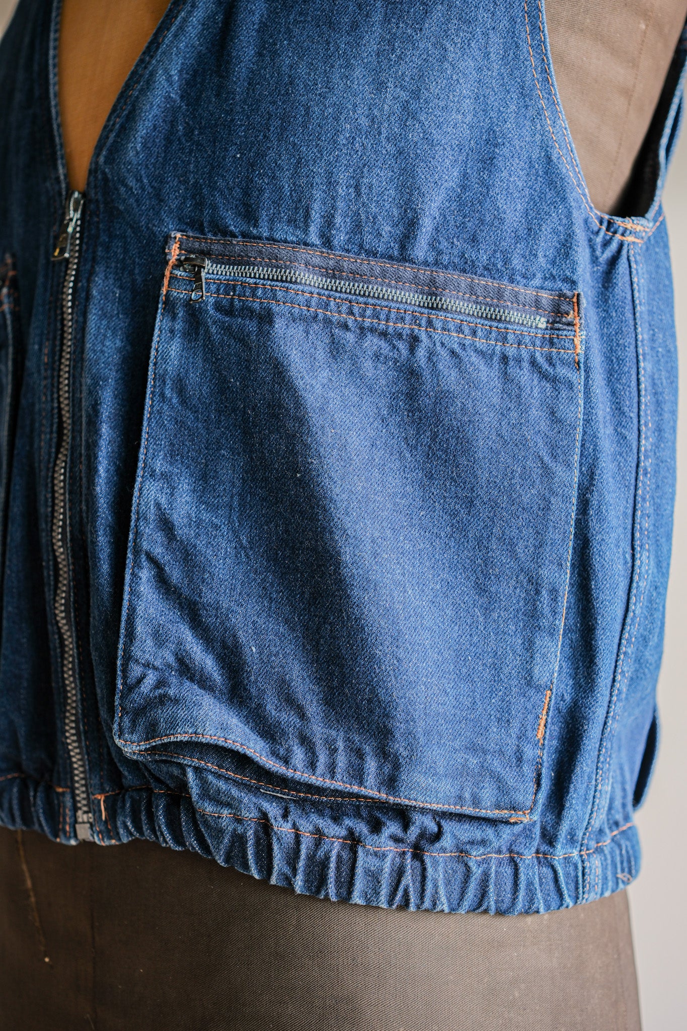［~80's］Old EMPORIO ARMANI Denim Vest