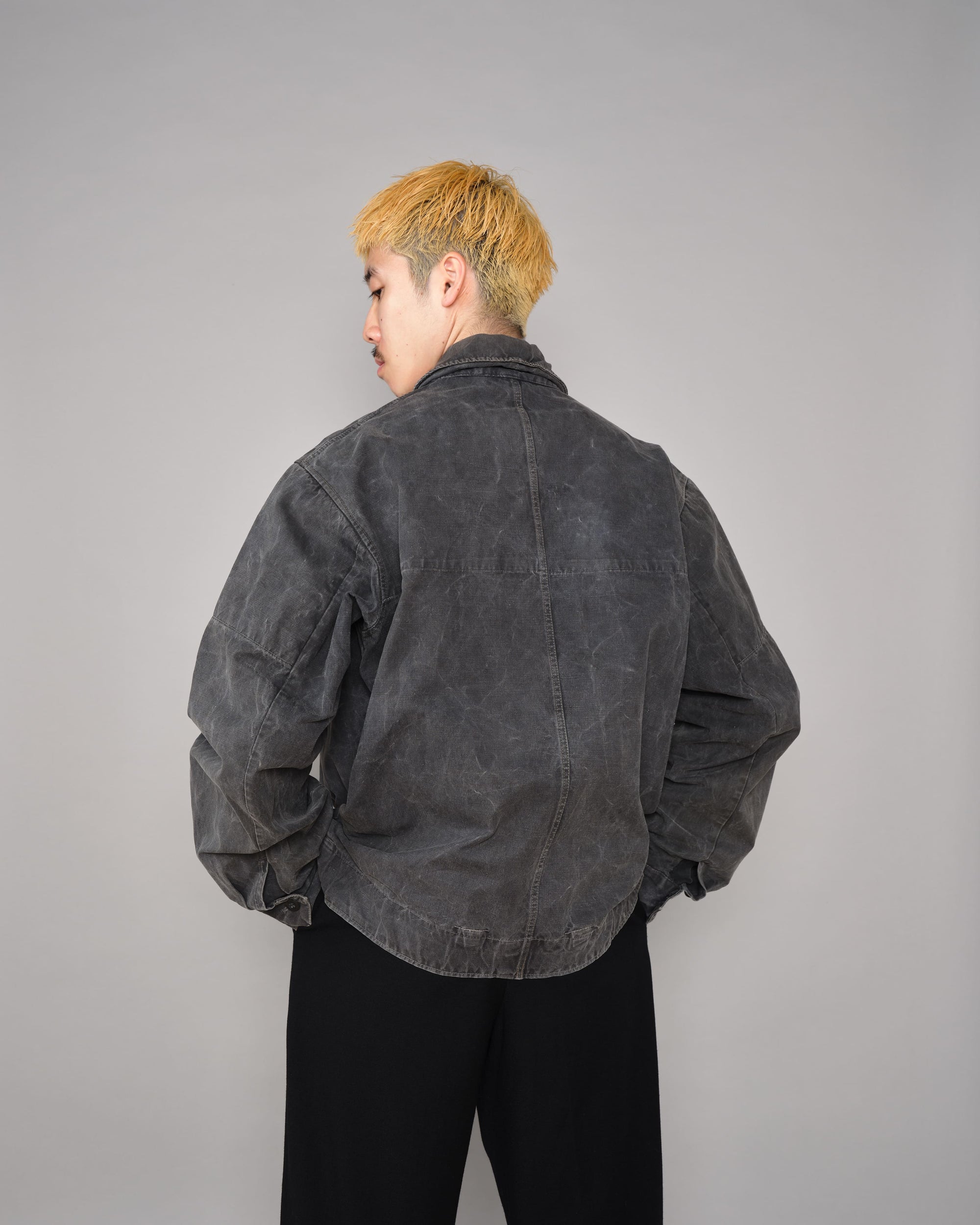 ［~80’s］Czechoslovakian Army Tank Crew Jacket Size.3B