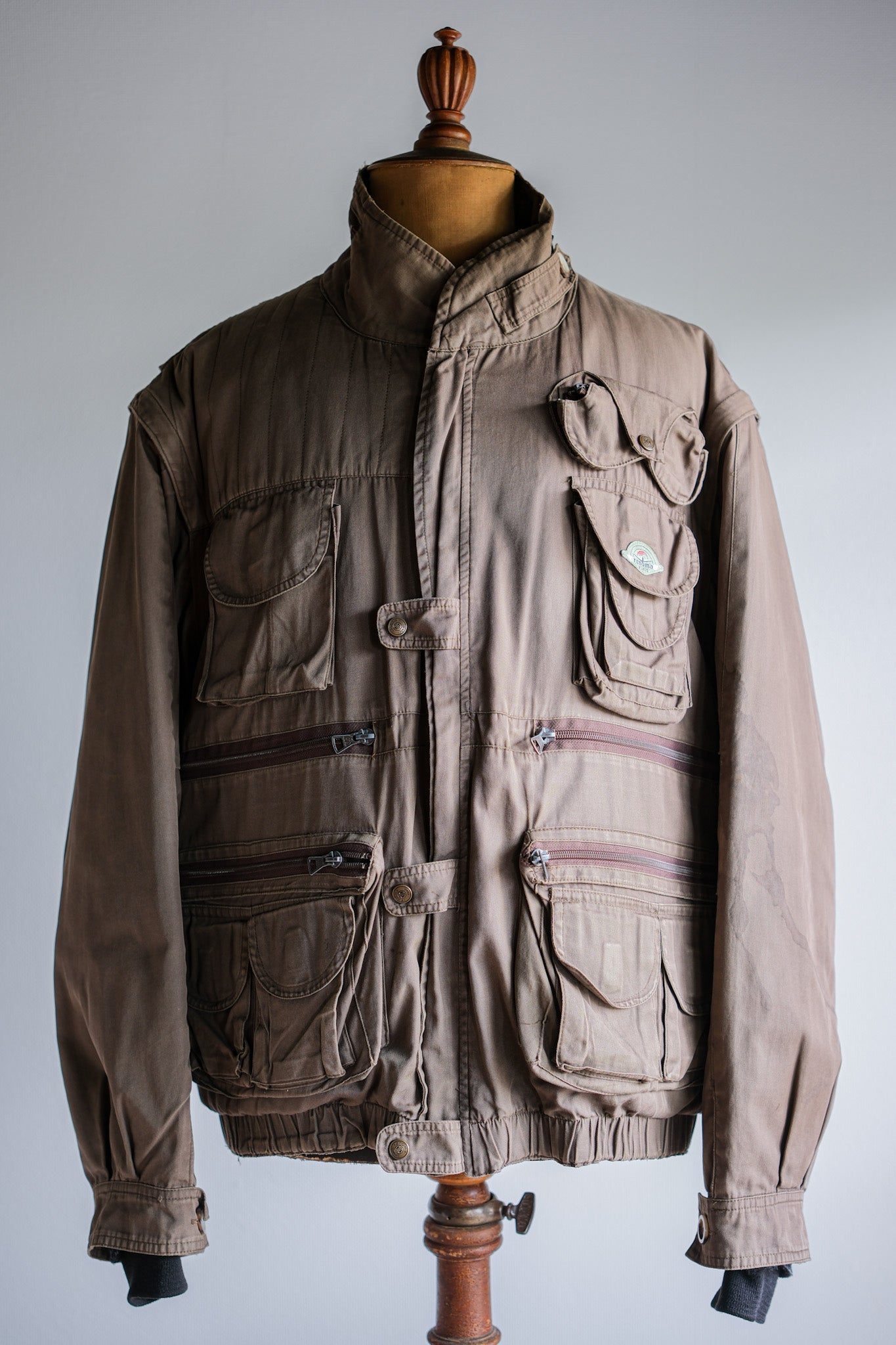 [~ 90 년대] Old Renoma Paris Detachable Sleeve Multit 재킷 라이너